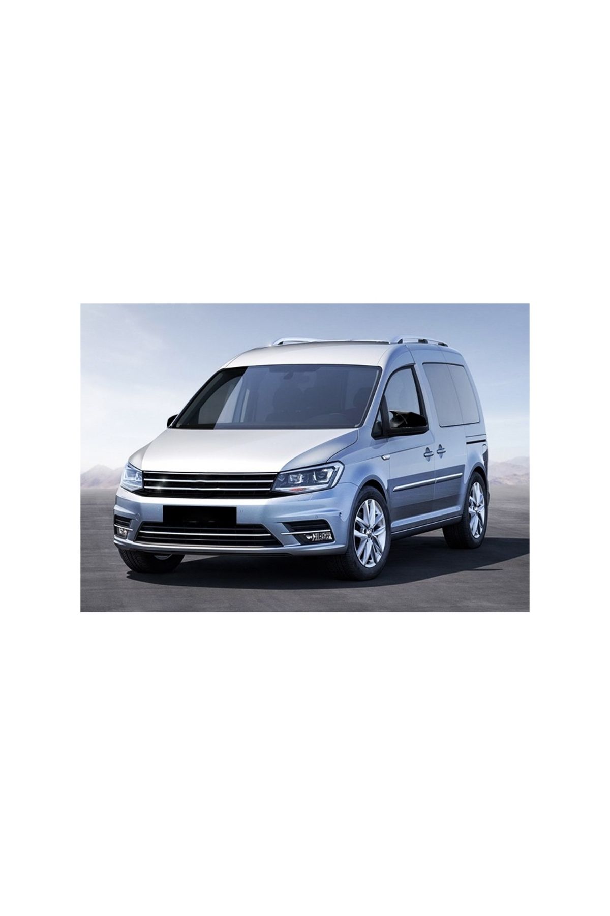 ideal STORE-Set 2 Capace Oglinzi tip BATMAN idealSTORE pentru Volkswagen Caddy 2015-2020, culoare Piano Black - 3