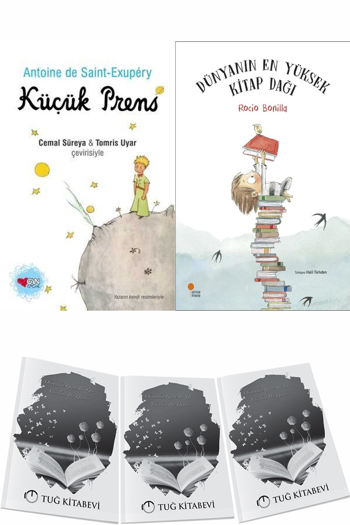 Can Yayınları Küçük Prens ve Dünyanın En Yüksek Kitap Dağı + Hediyeli