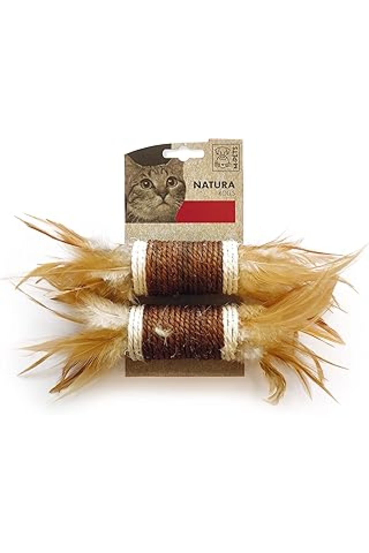 Mu Art Ahşap M-Pets Natura Rolls Kedi Oyuncağı Mix Color