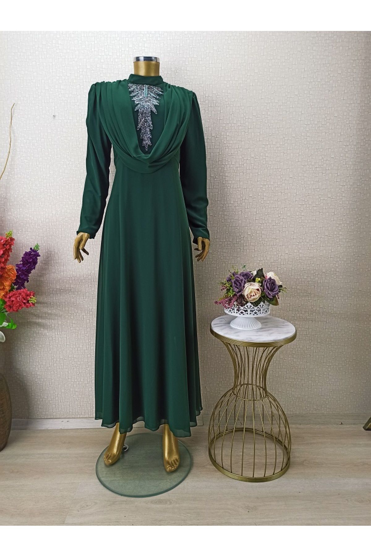 Mısra QYS ABİYE ELBİSE 4027 #22-08#