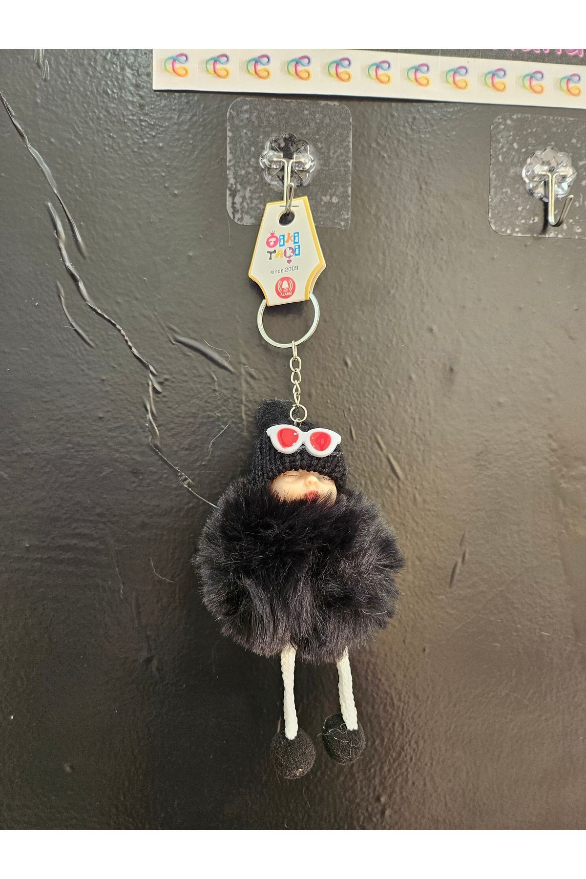 NO BRAND Kış Bebeği Peluş Anahtarlık