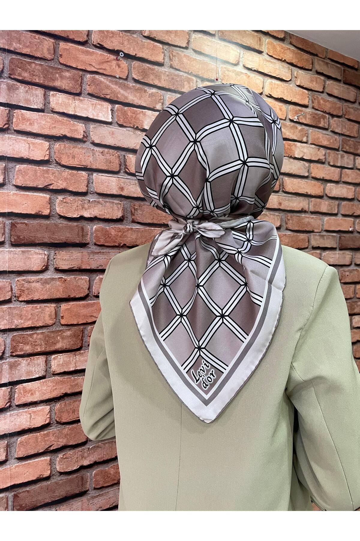 Levidor twill ipek eşarp