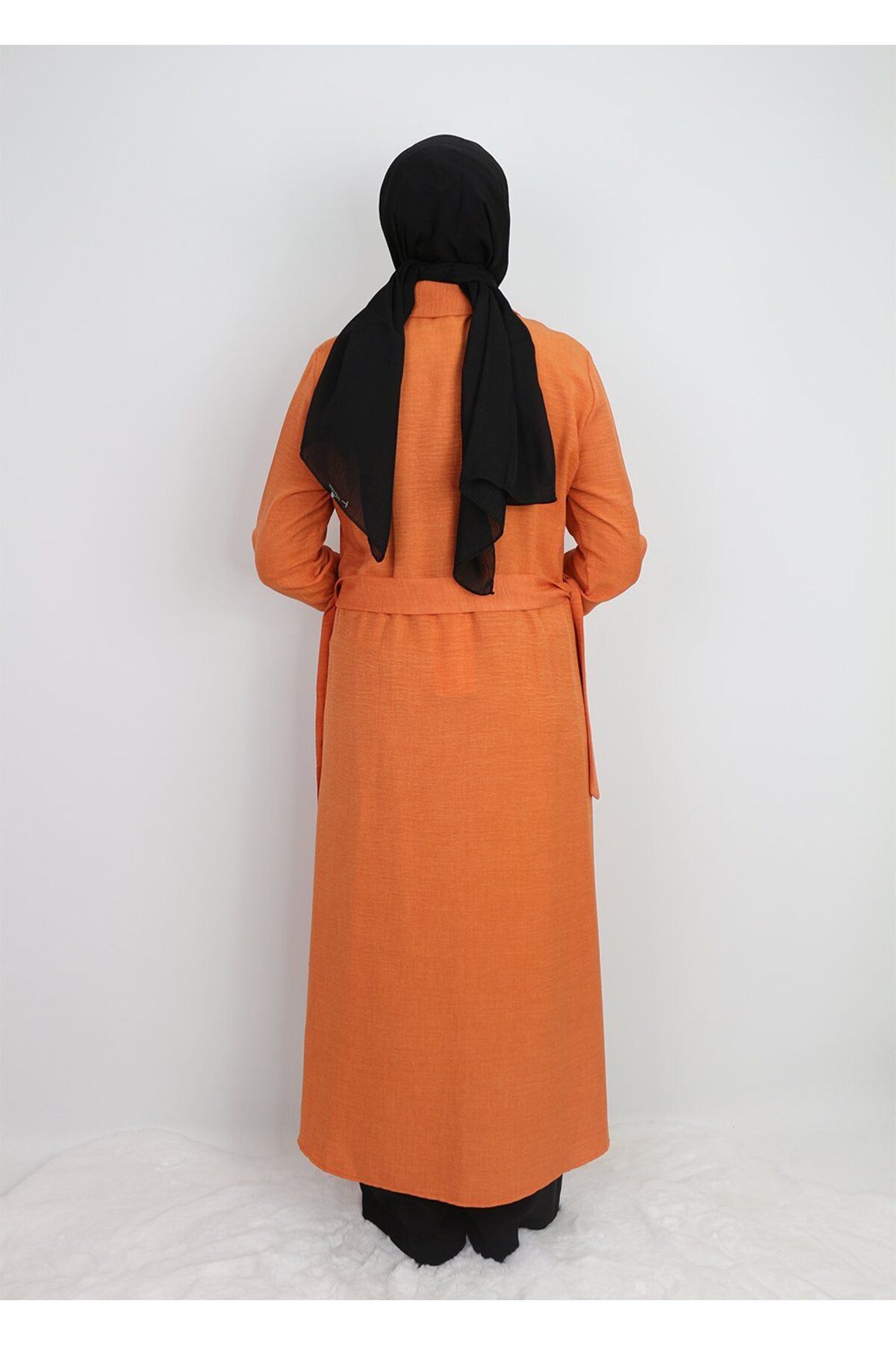 çınar özkan 1633 TUNİK ÖNDEN DÜĞMELİ BELİ BAĞLAMALI CEBİ TAŞLI TUNİK QYS TUNİK #247-03#