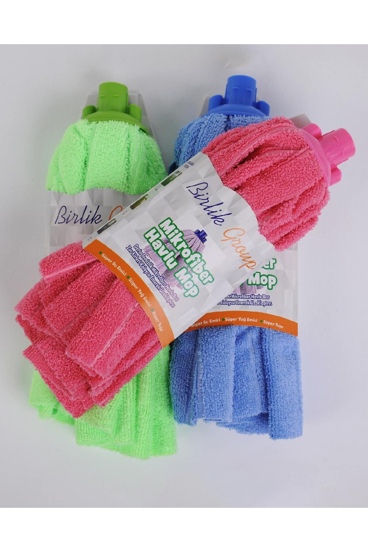 shop 2'li Mop başlığı Kaliteli Mikrofiber Paspas Mop Yedek Ucu
