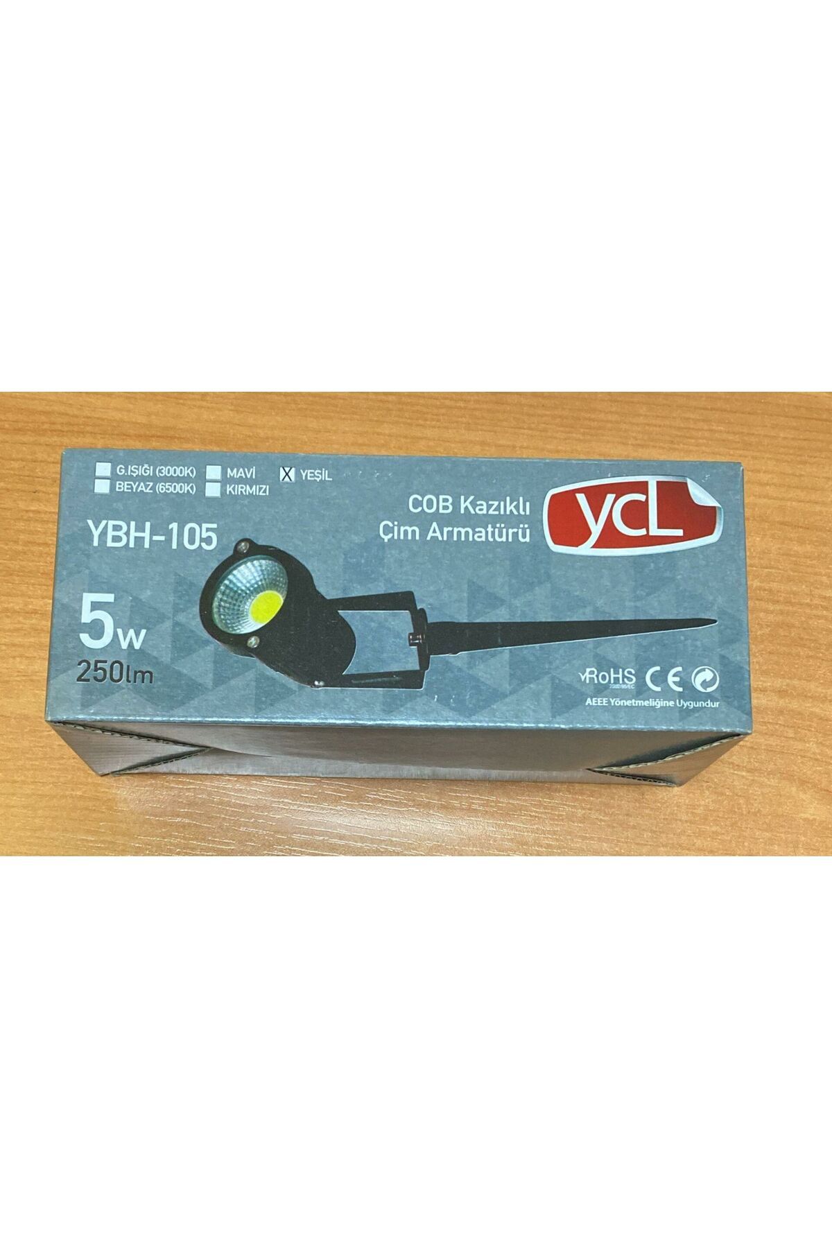 Bolsat YCL YBH-105 BAHÇE ÇİM ARMATÜRÜ 5 WATT YEŞİL