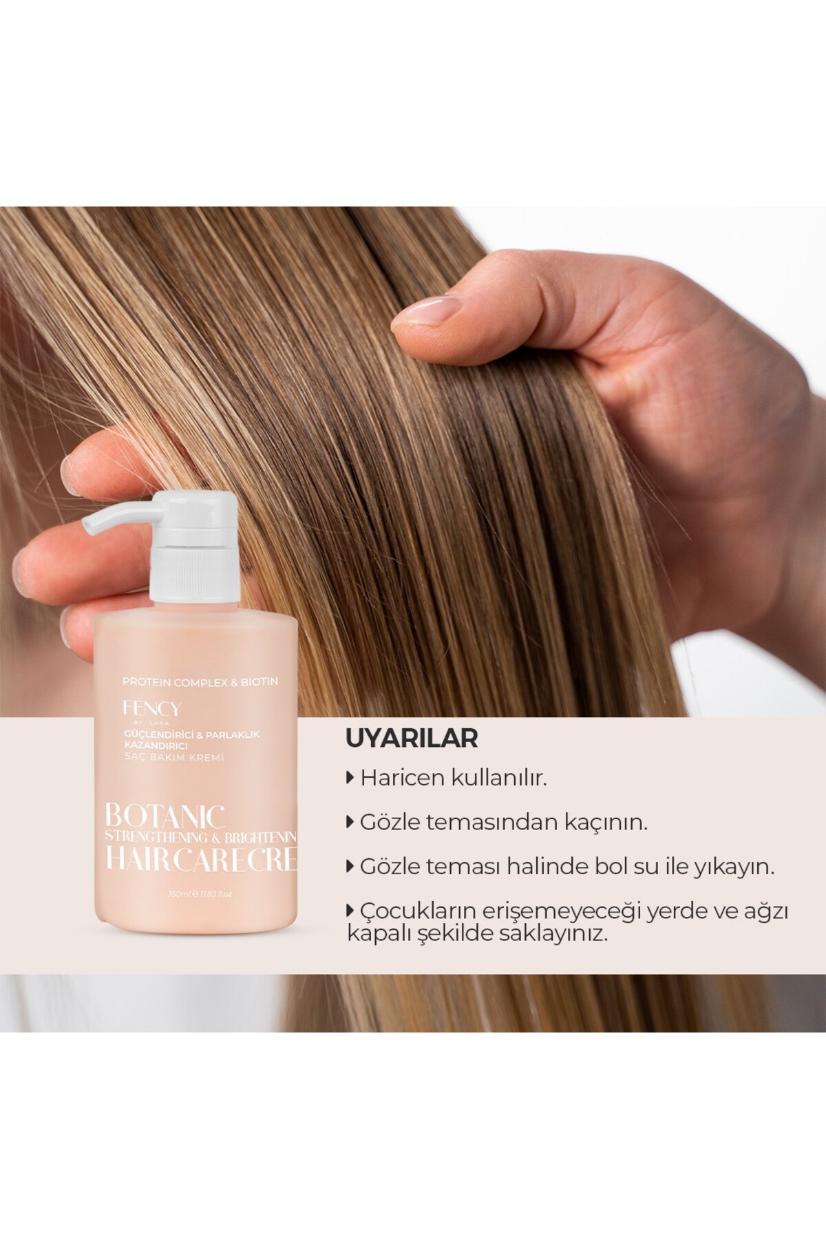کرم مراقبت از مو گیاهی لارا ۳۵۰ میلی‌لیتر — کرم-مراقبت-مو-گیاهی-لارا-فنسی — تصویر 7 از 7