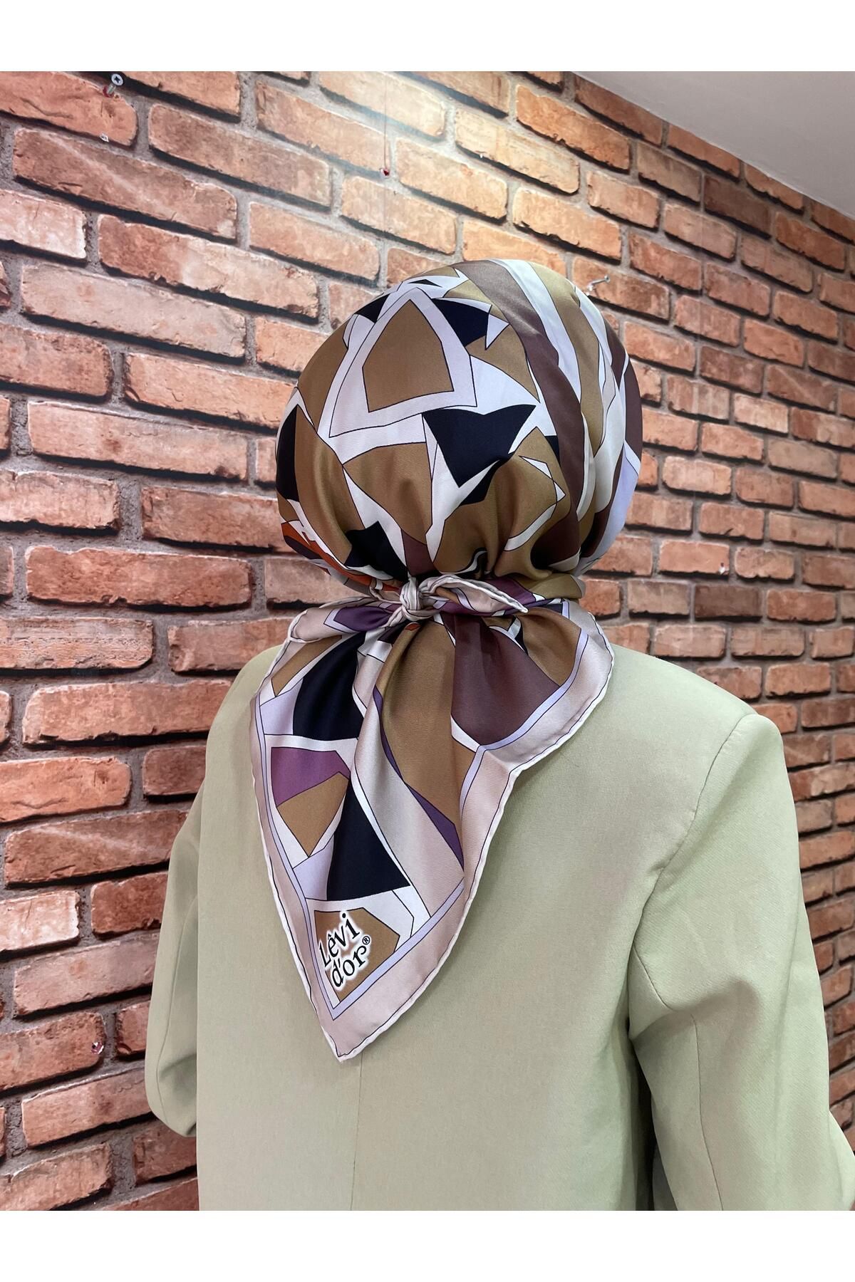 Levidor twill ipek eşarp