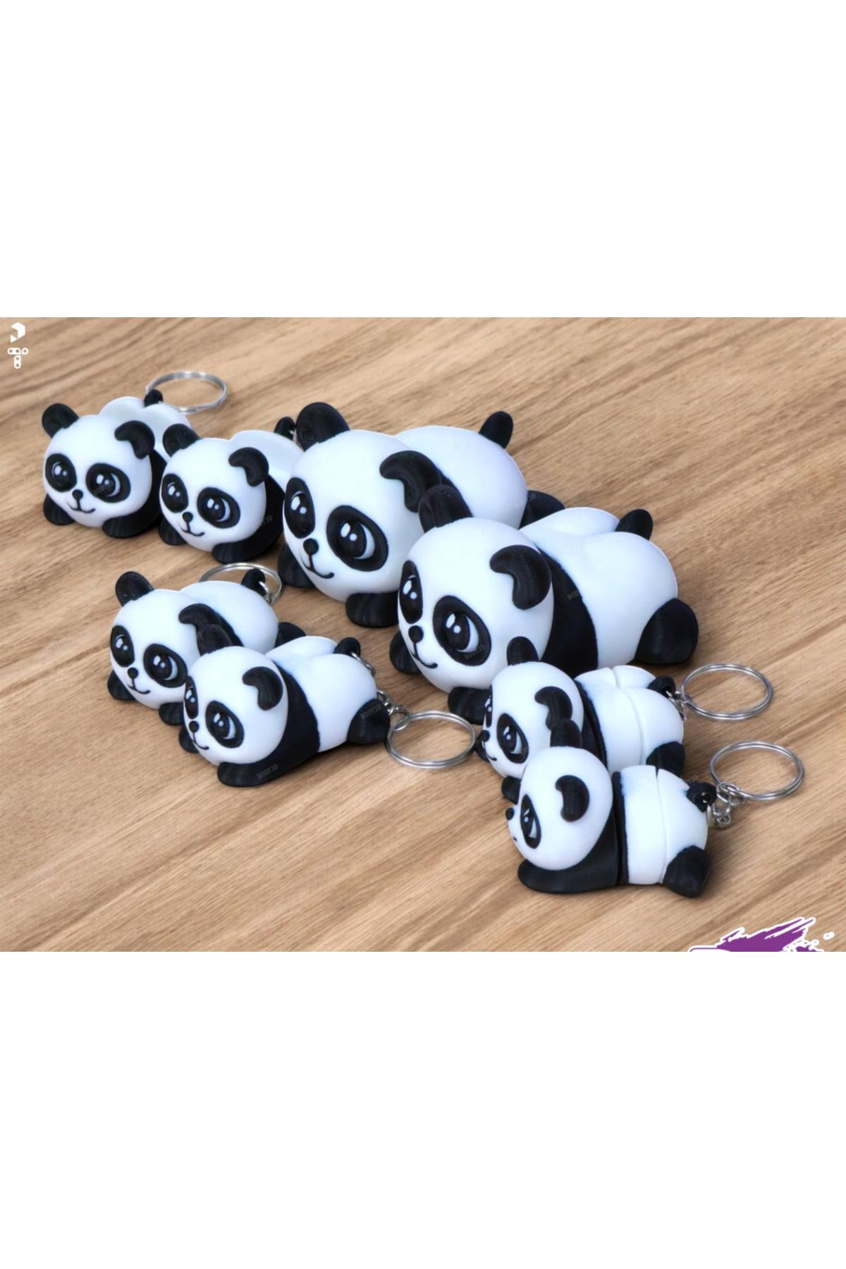 talaşoğlu Kawaii Panda - Çok Sürüm Paketi (Desteksiz)