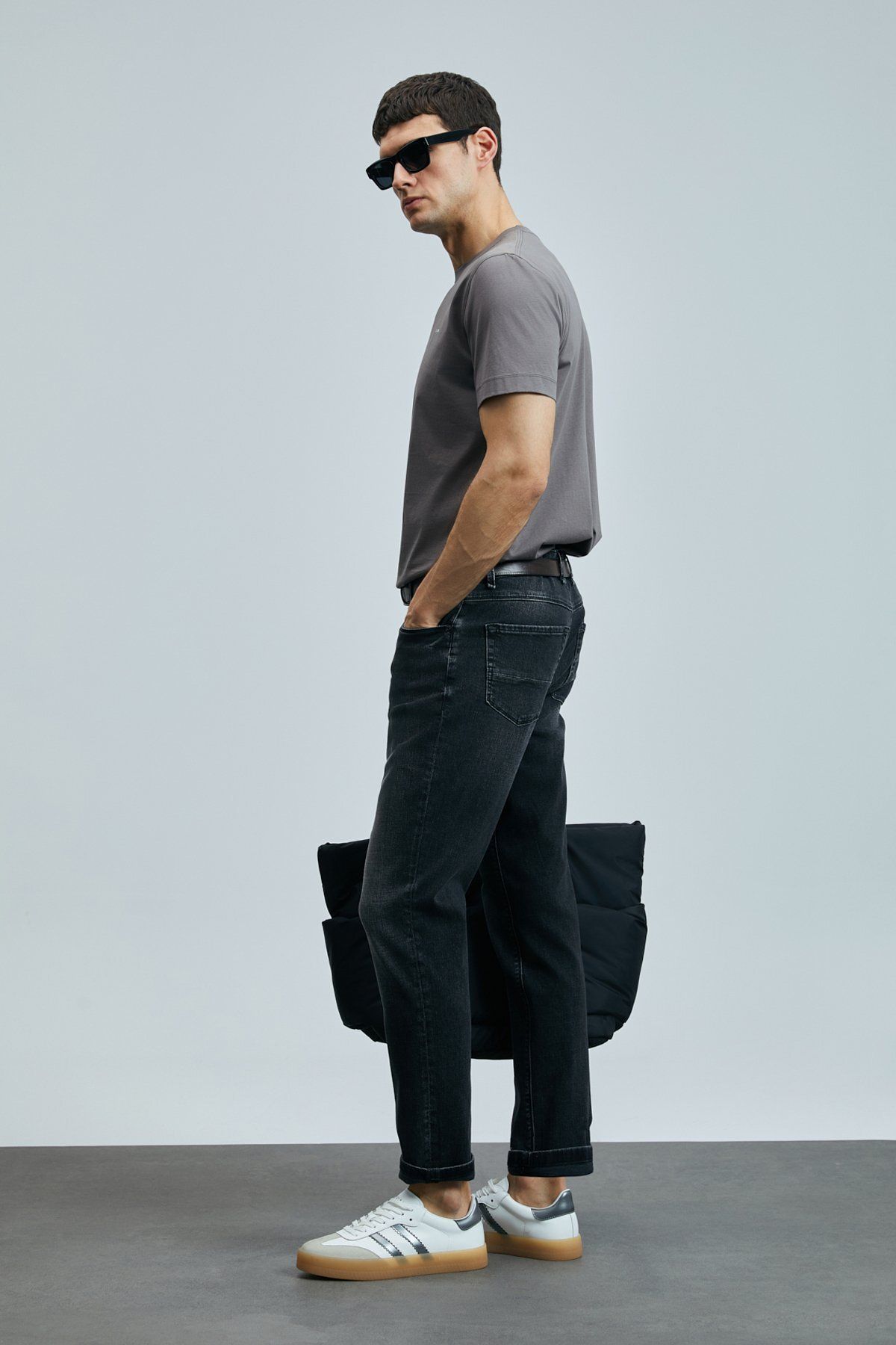 Lufian-Ανδρικό παντελόνι LUFİAN Chrısto Smart Jean Slim Fit 00210 2