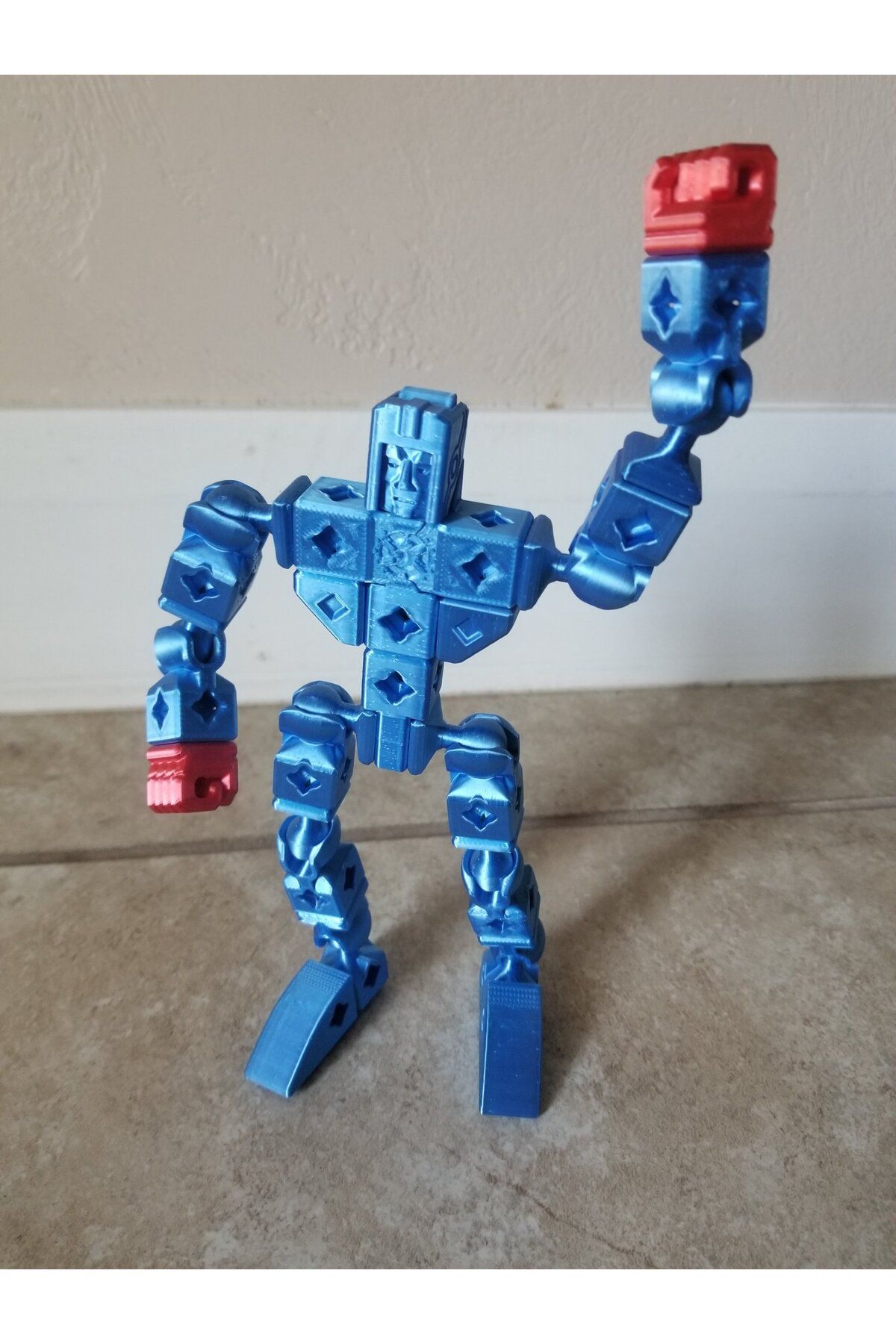 talaşoğlu Printablok: Temel Pilot Eklemli Kitbash Modelli Battlemecha Frame