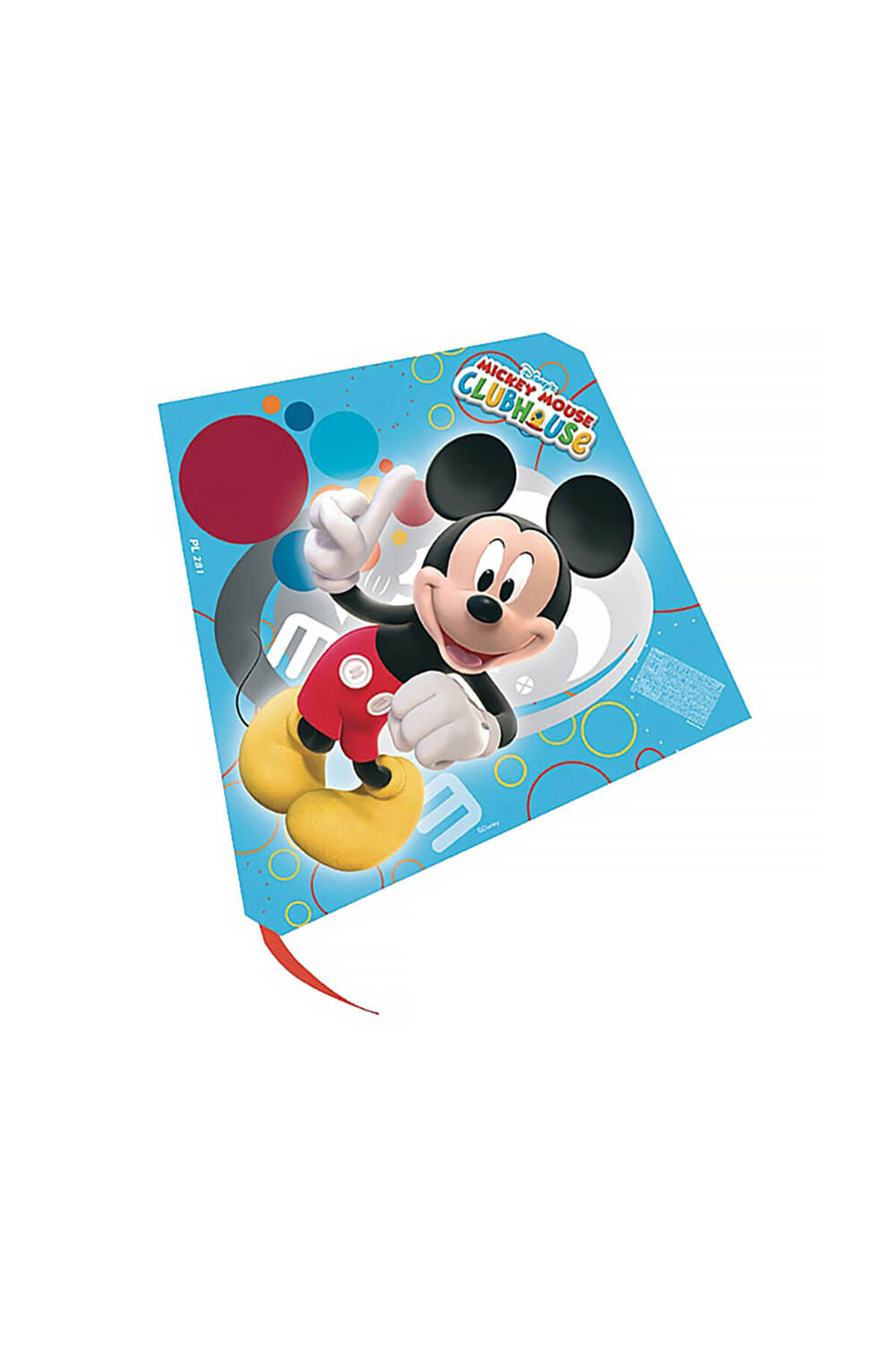 Mickey Mouse Lisanslı Uçurtma 62x62 cm 30 mt İp Dahil
