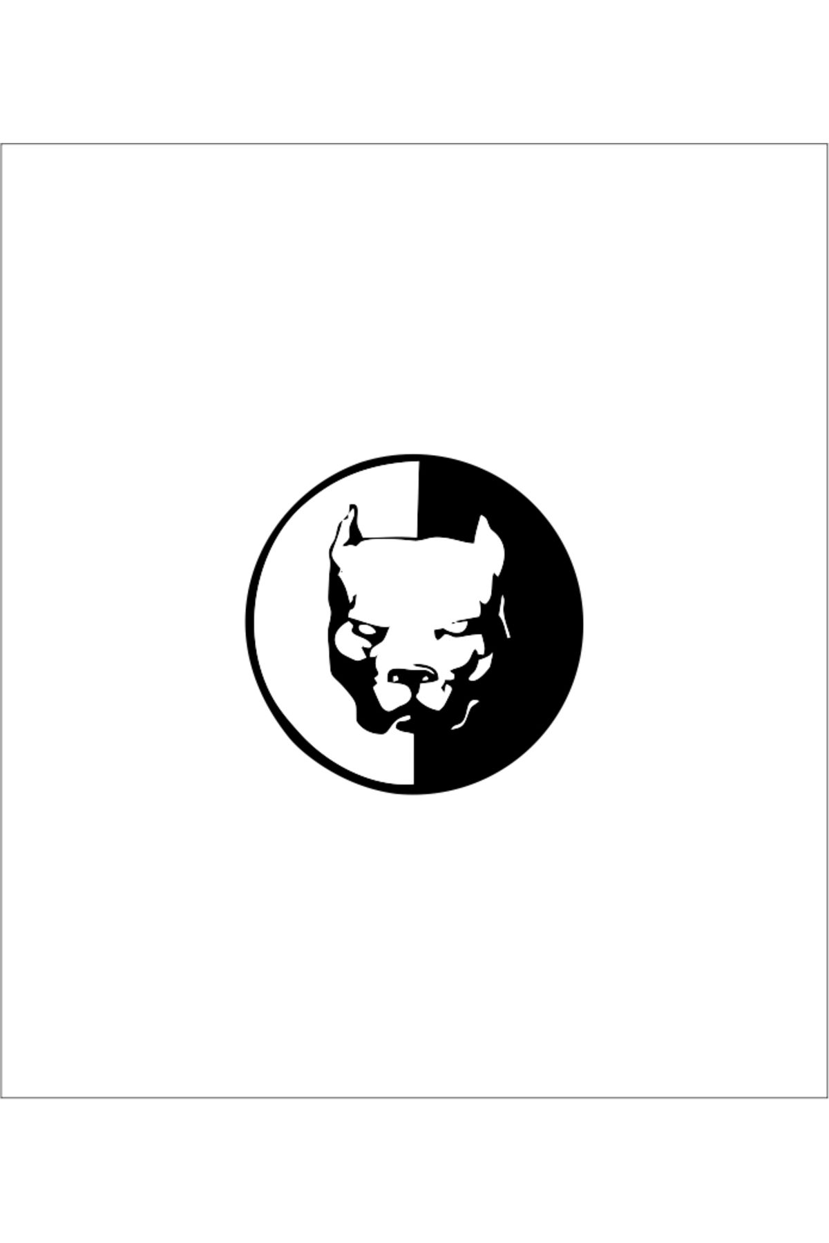 RVT Design Buldog Köpek-2 Sticker Yapıştırma