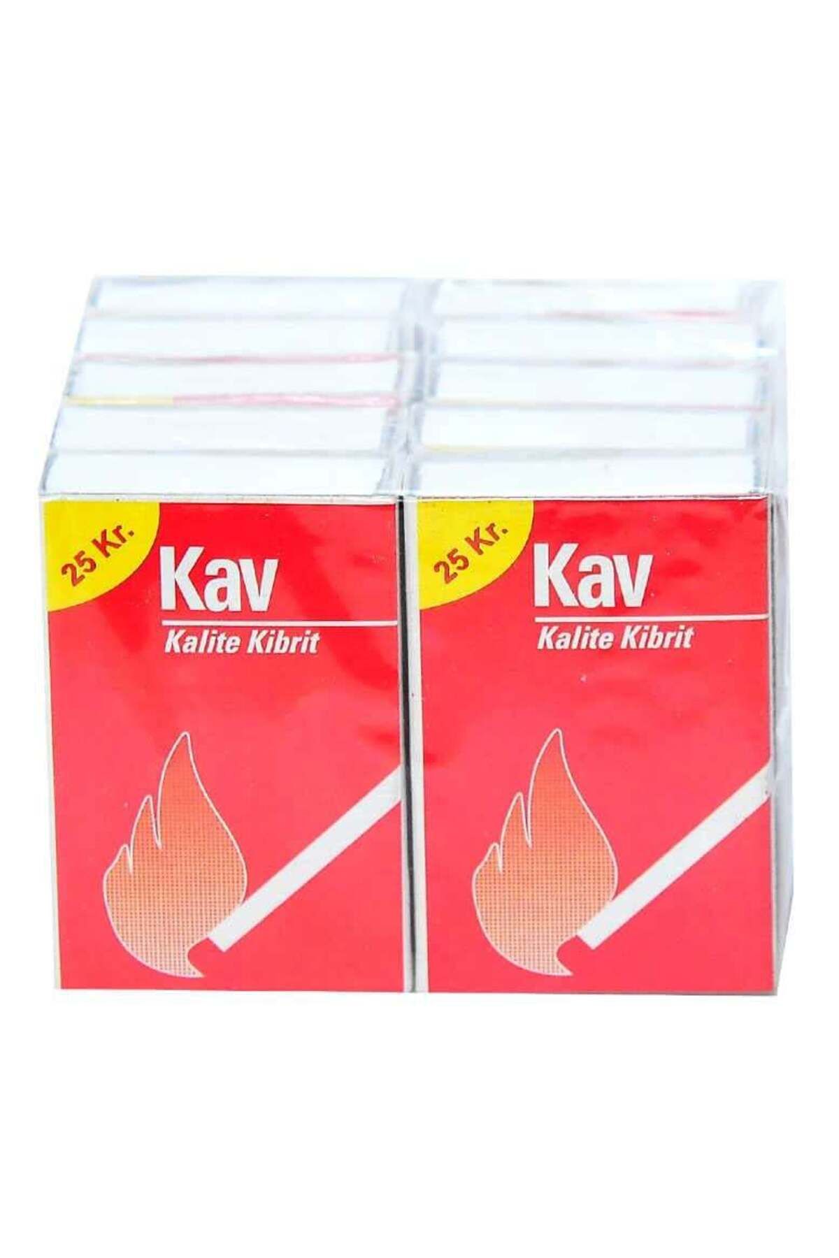 Vemora Kibrit 10 Paket (Ortalama 40 Çöp X 10 Paket)