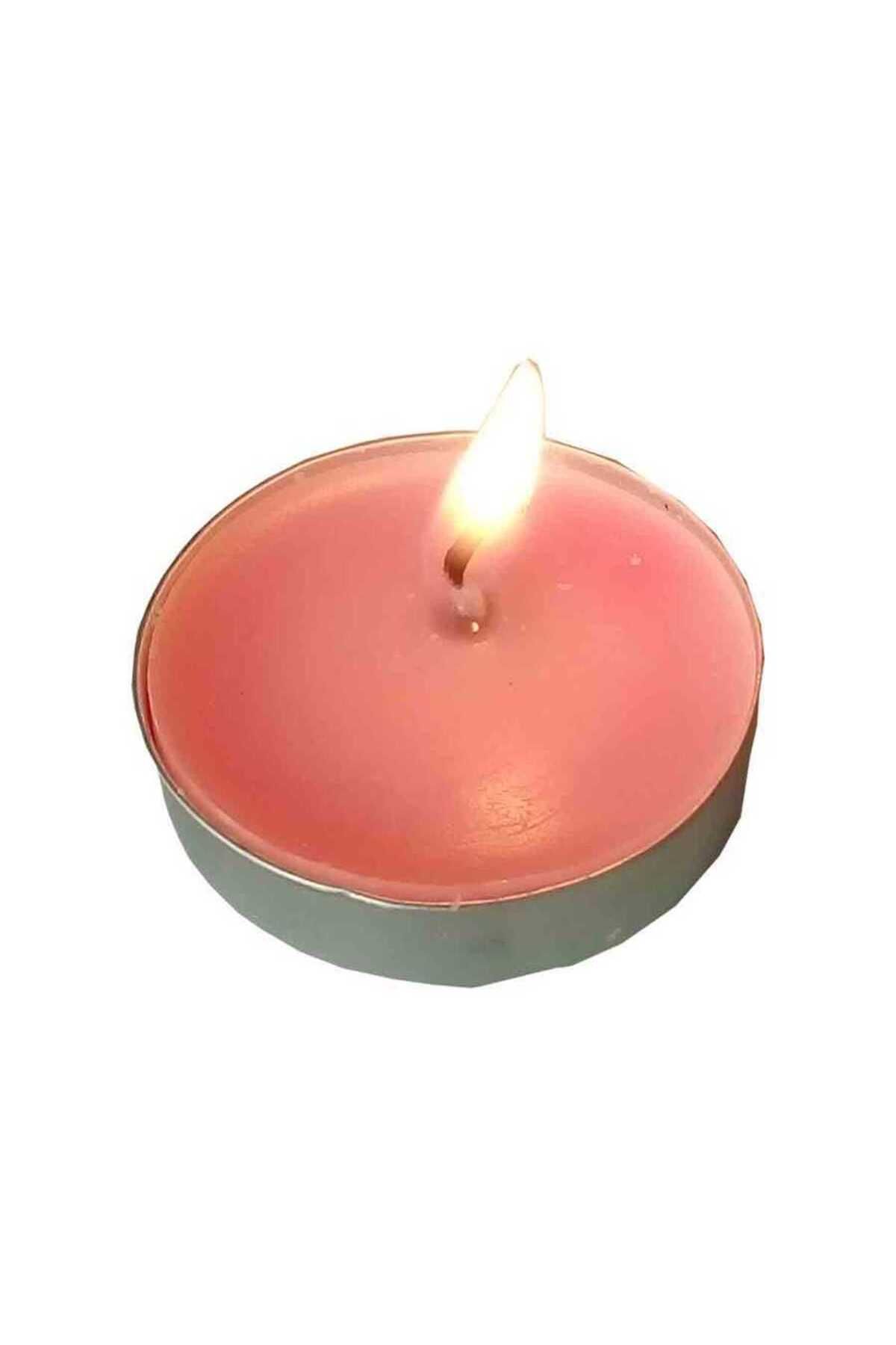 Vemora Tea Lights Pembe Mum 5 li 1 Paket