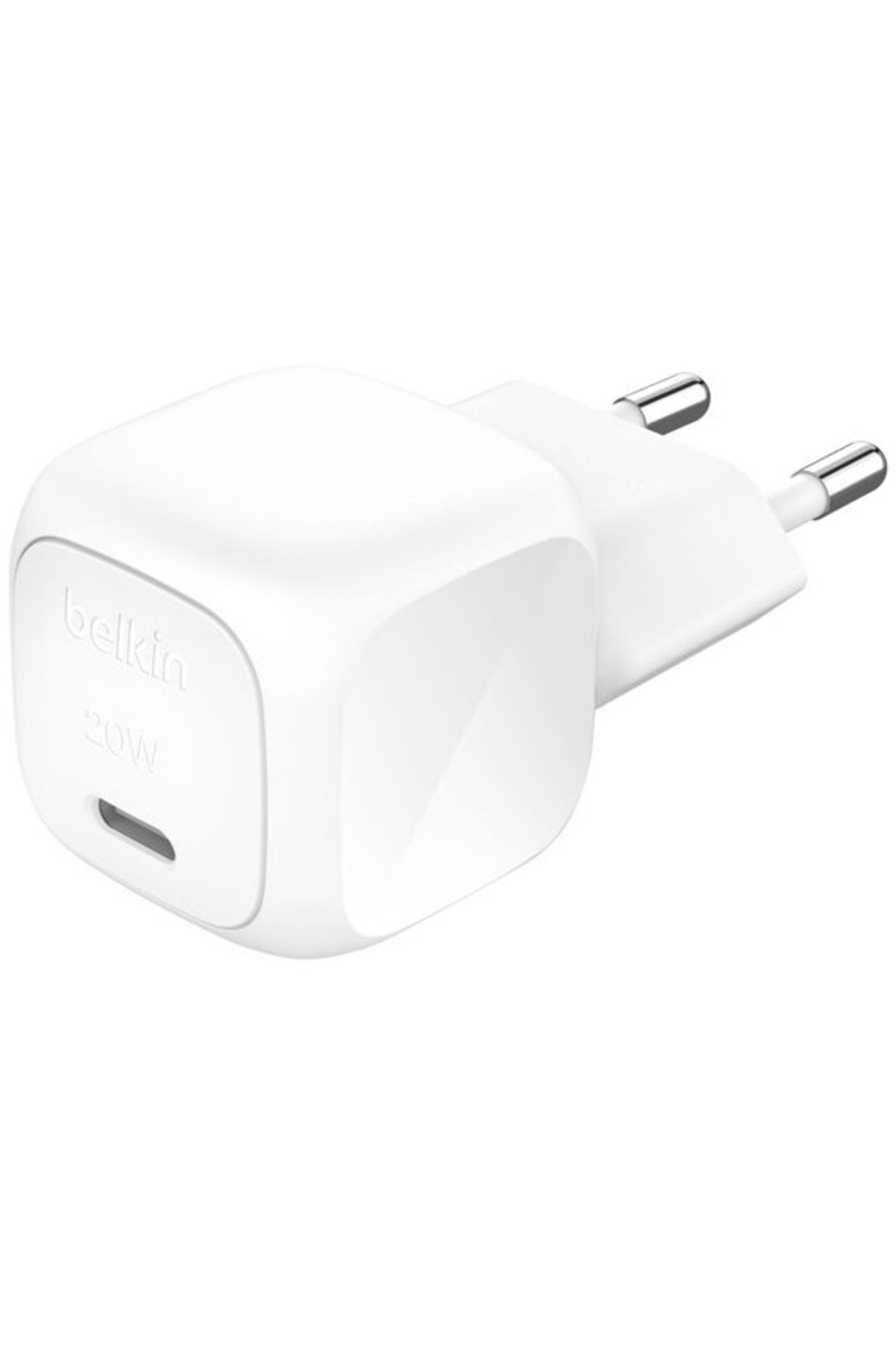 Trendstok Belkin WCA009 20W PPS USB-C Şarj Cihazı Adaptör - Beyaz (TrendJet)