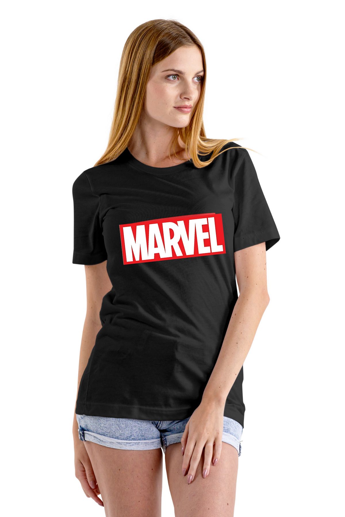 SEKİZELLİİKİ Marvel Baskılı Tişört