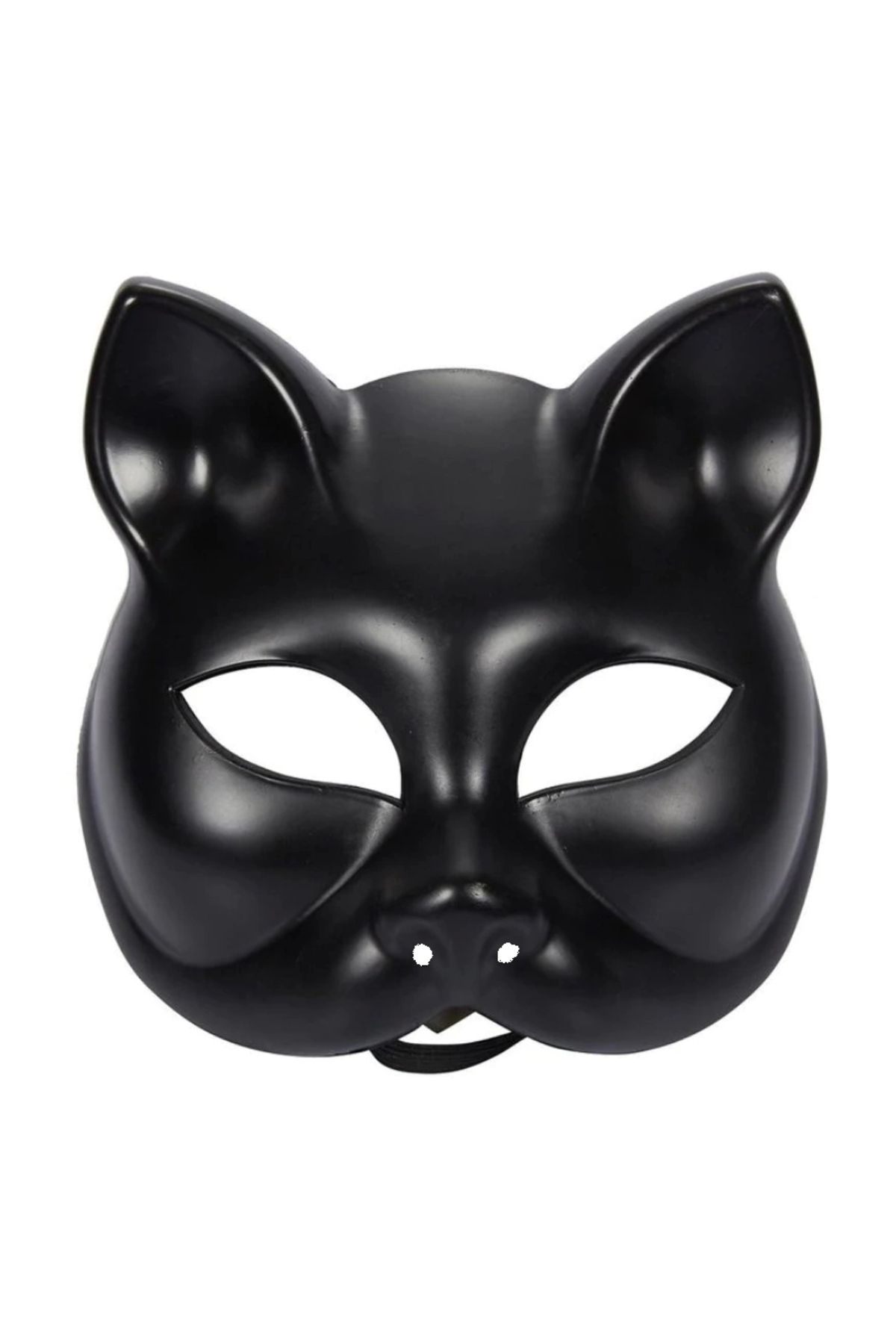 shopwave Siyah Renk Lüks Kedi Maskesi 12x13 cm (5047)