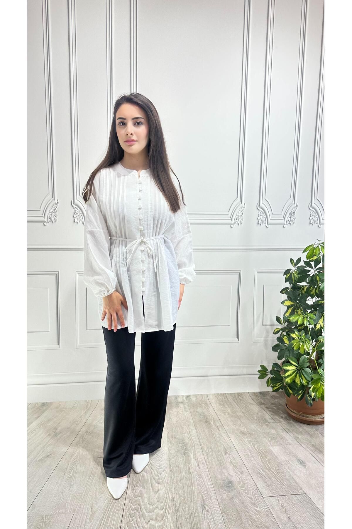 WİSHTEX WİSH - BİRİTLİ GÖMLEK