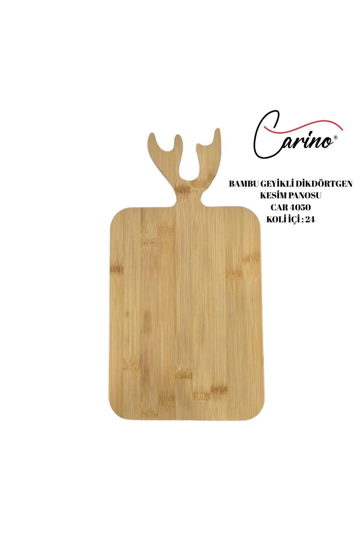 Carino BAMBU GEYİKLİ DİKDÖRTGEN KESİM PANOSU