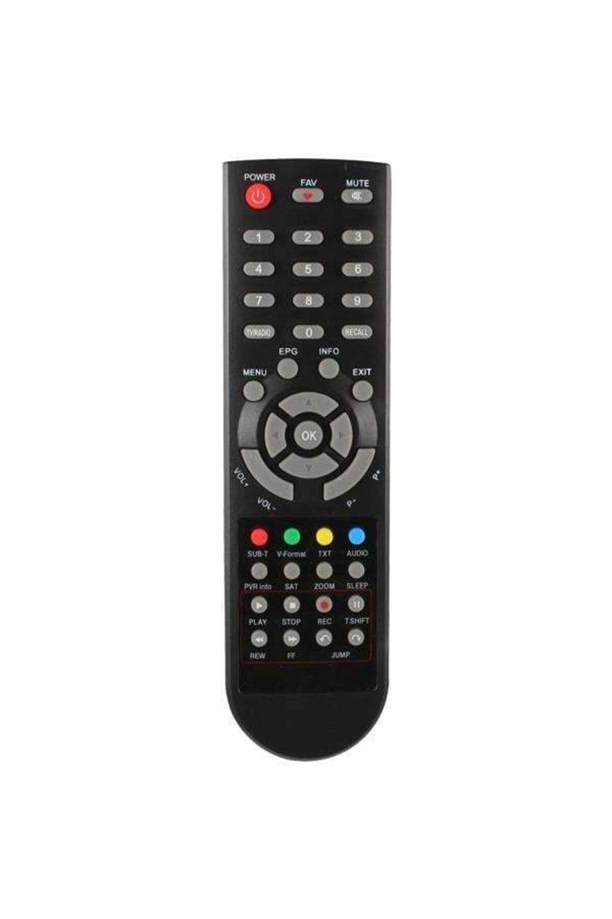 Zayla Sunny 14800 HD Uydu Alıcı Kumandası