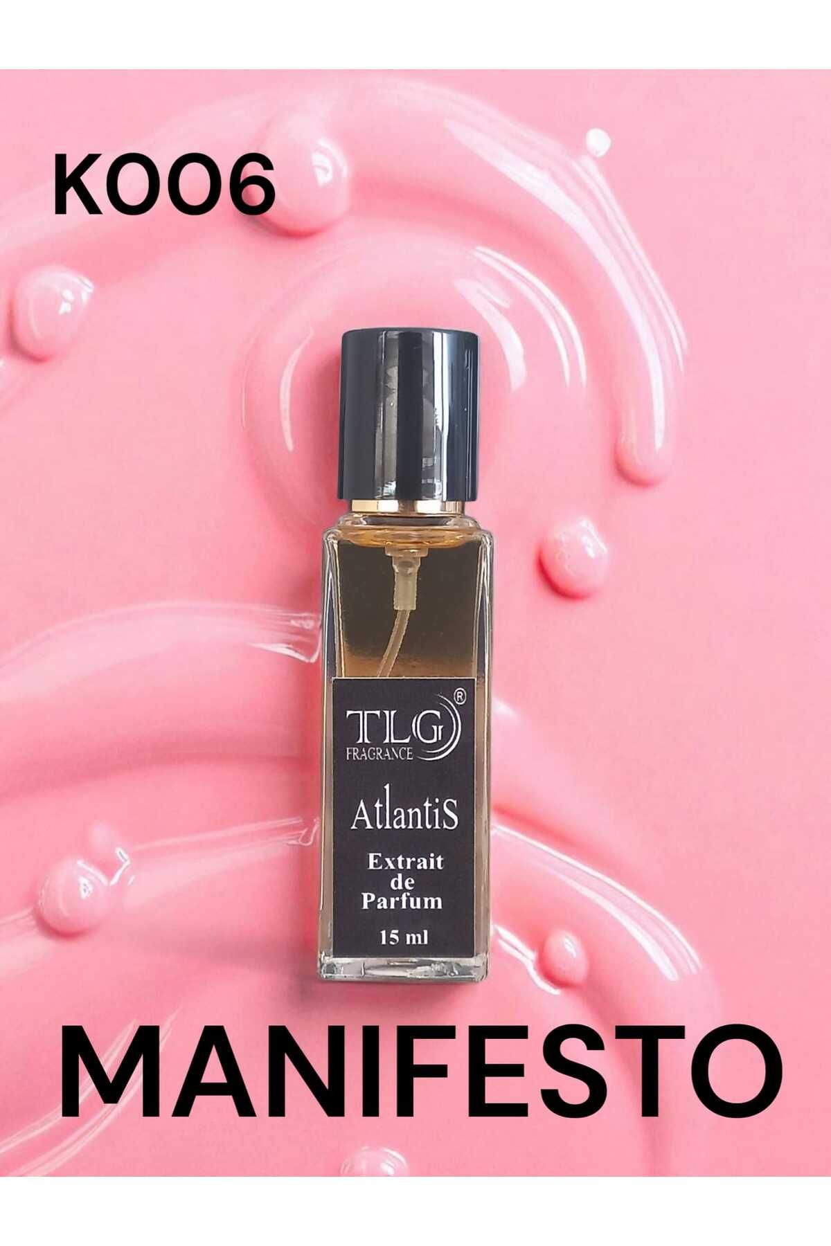 TLG TLGK006e015 Manifesto Extrait Kadın Parfümü, 15 ml (Cep Boyu)