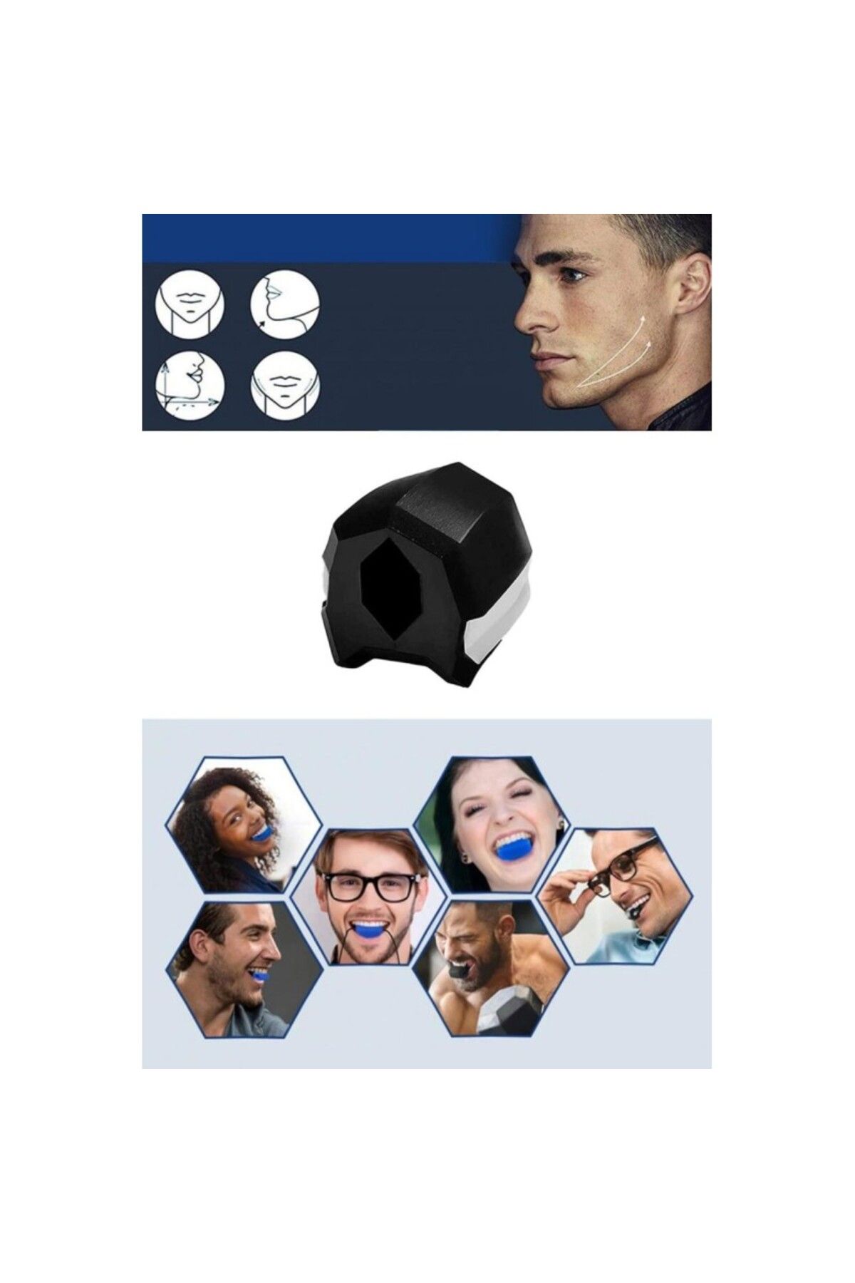 tofichgift Jawline Çene Egzersiz Topu - Zor Seviye