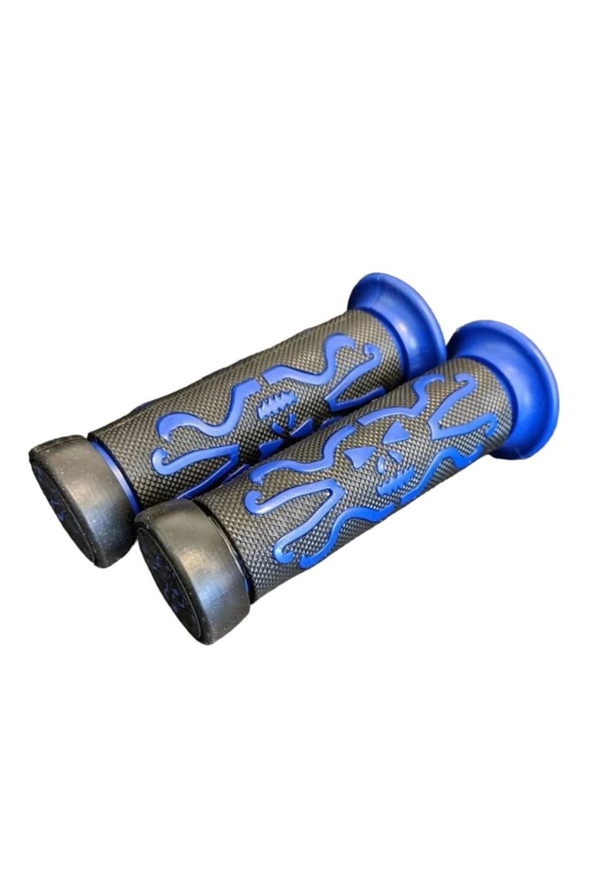 Ümit BİSİKLET ELCİK BMX KAUÇUK 120MM ÇİFT SİYAH MAVİ