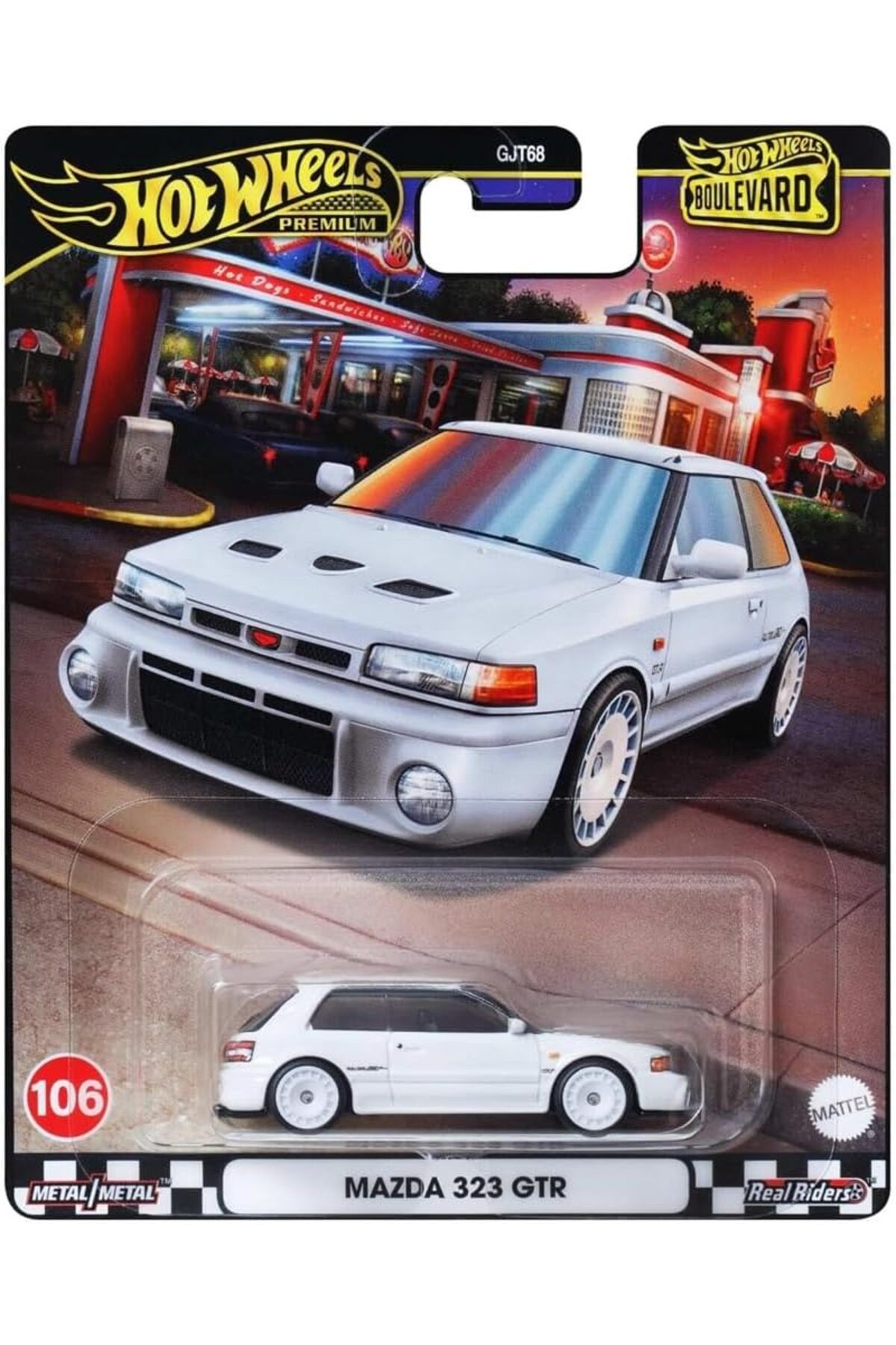 HOT WHEELS Premium Boulevard ''106'' - Mazda 323 GTR HRT59