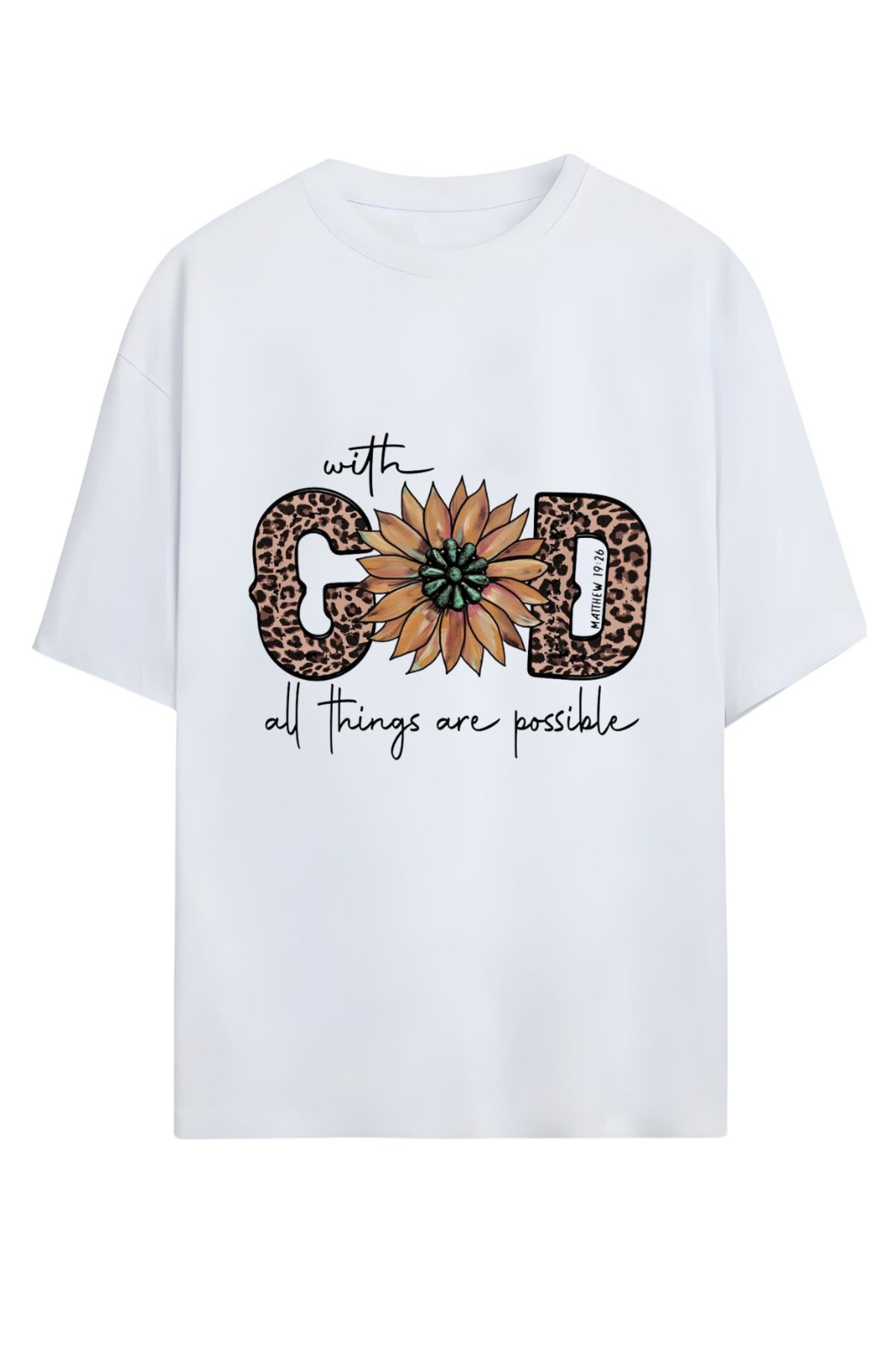 MAGORS GraffTee Unisex %100 Organik Pamuk Bisiklet Yaka Özel Tasarım Illustrasyon Art Baskılı T-shirt