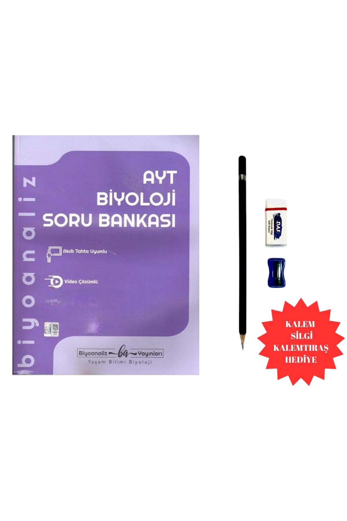 Biyoanaliz Yayınları AYT Biyoloji Soru Bankası(Sınav Seti Hediyeli)