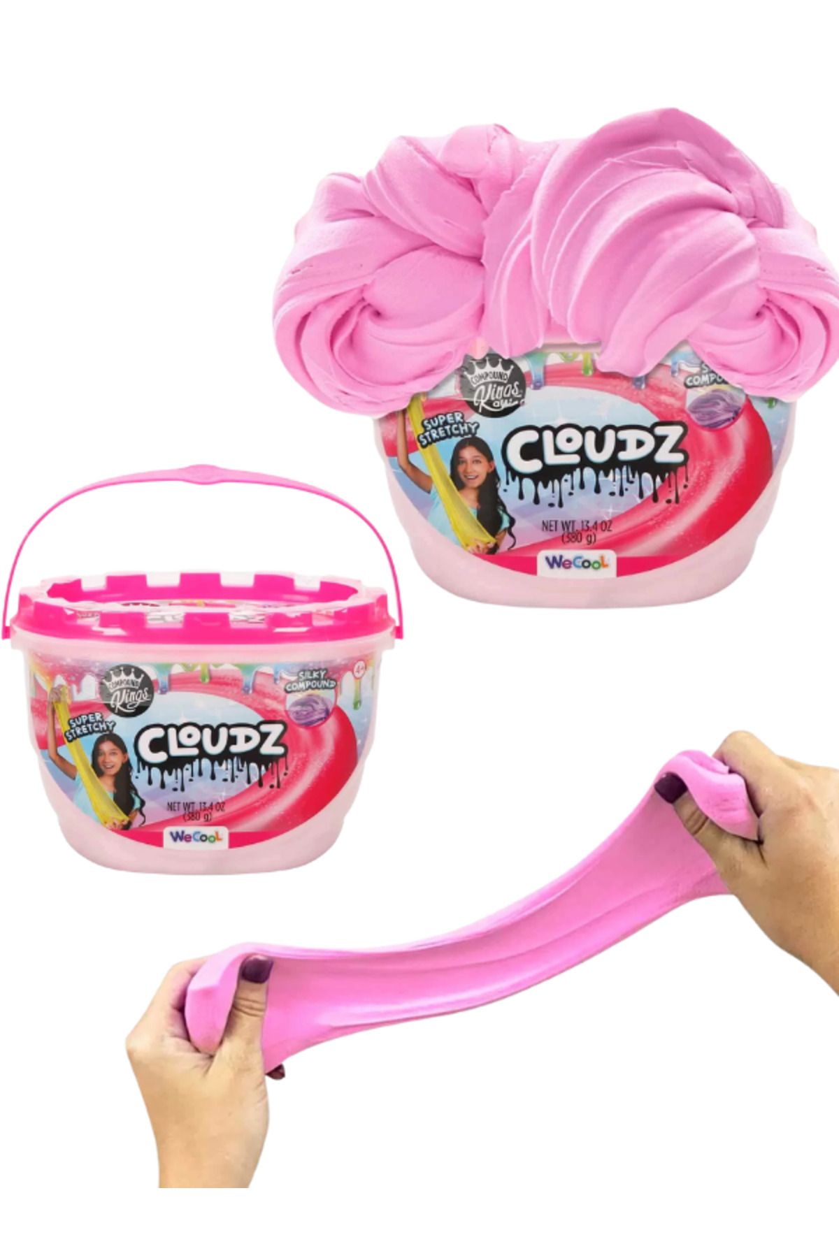 Muhcu Home Eğlenceli Her Yaşa Uygun Pembe Slime 380 Gr