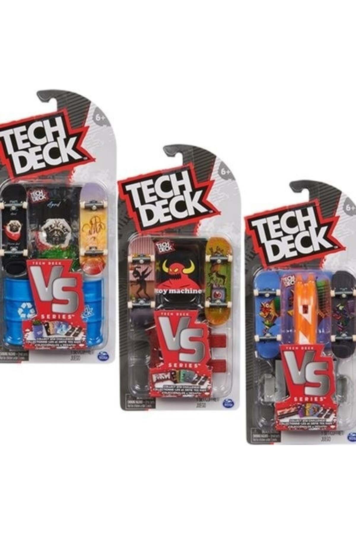 SPIN MASTERR-Set of 2 mini skateboards with obstacle, Tech Deck, Model 1 3