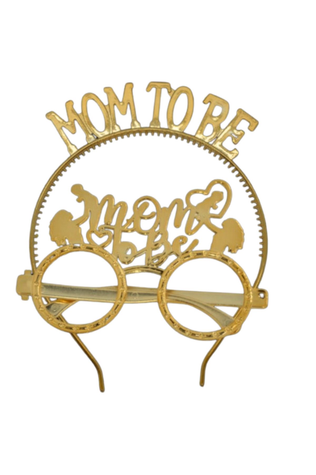 Vipfoni Mom To Bee Taç Gözlük 2'li Set