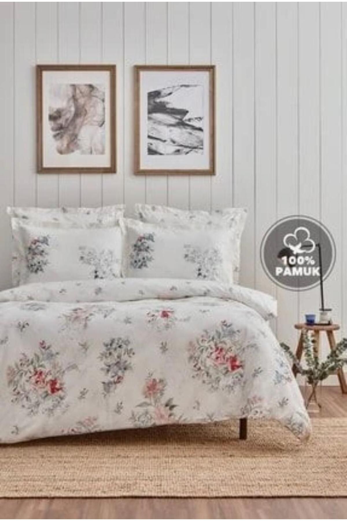 Home BEDDİNG BELİSİMA RANFORCE NEVRESİM TAKIMI ÇİFT KİŞİLİK-MAVİ