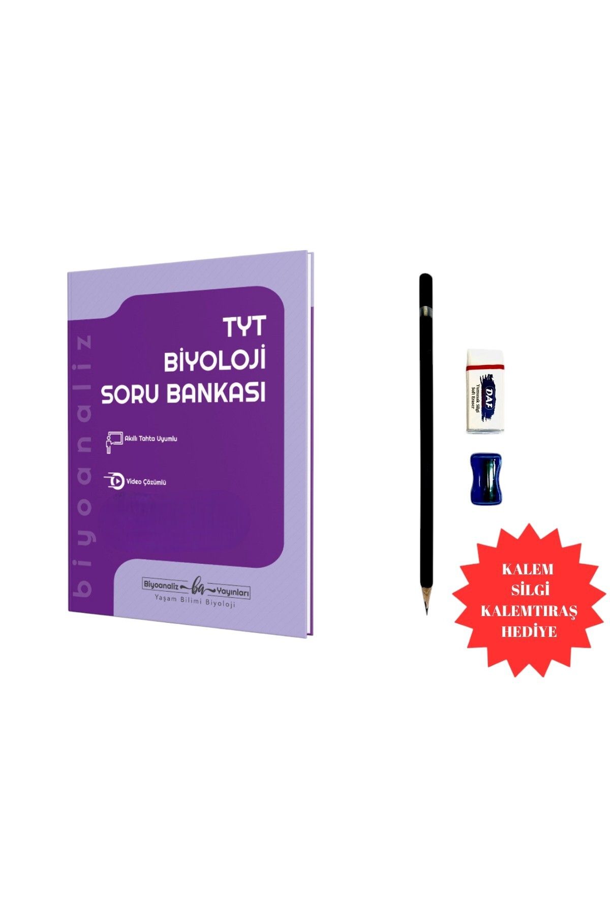Biyoanaliz Yayınları TYT Biyoloji Soru Bankası(Sınav Seti Hediyeli)