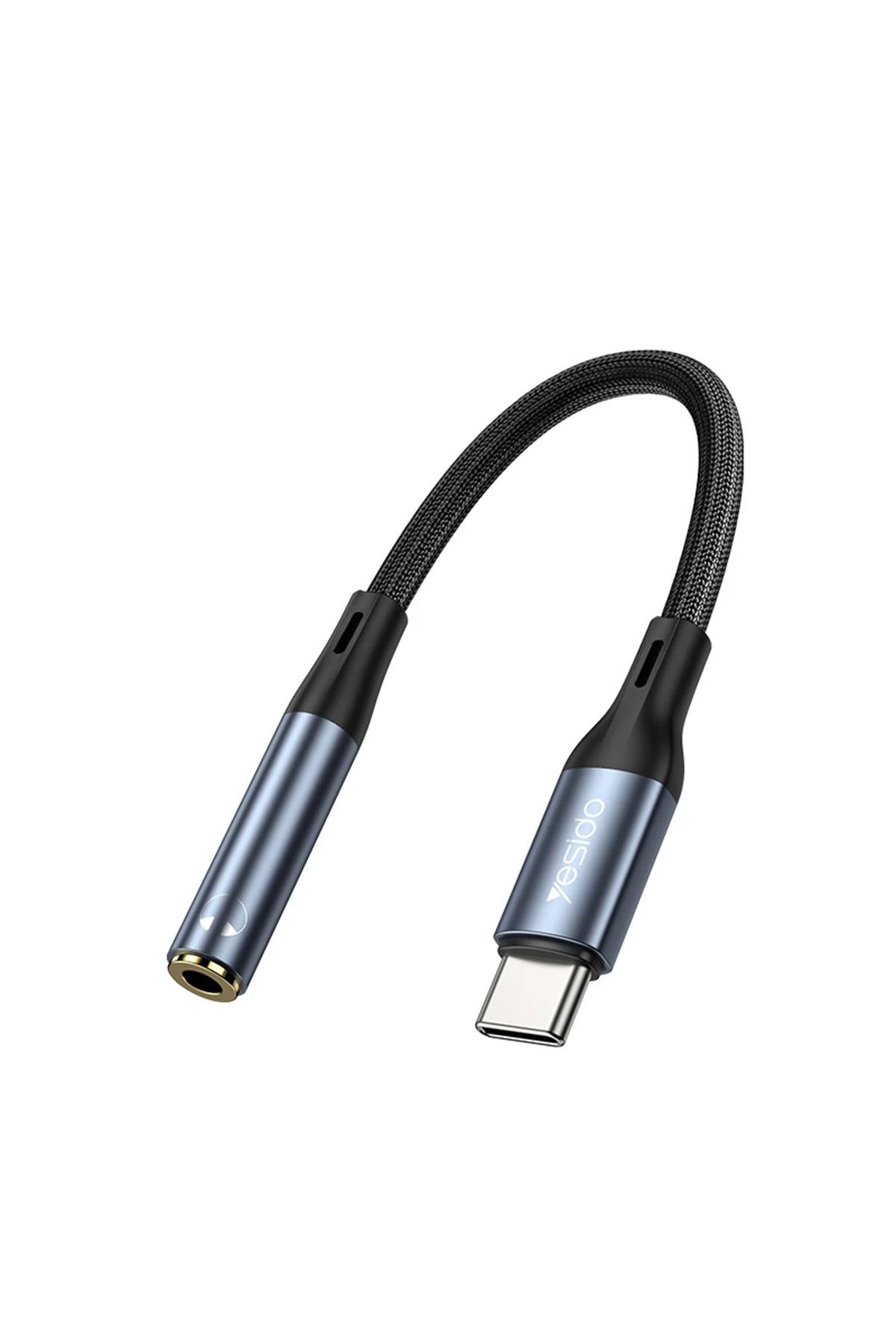 WANNA PROTECT Type-C to Aux Dönüştürücü Çevirici Kablo YAU38