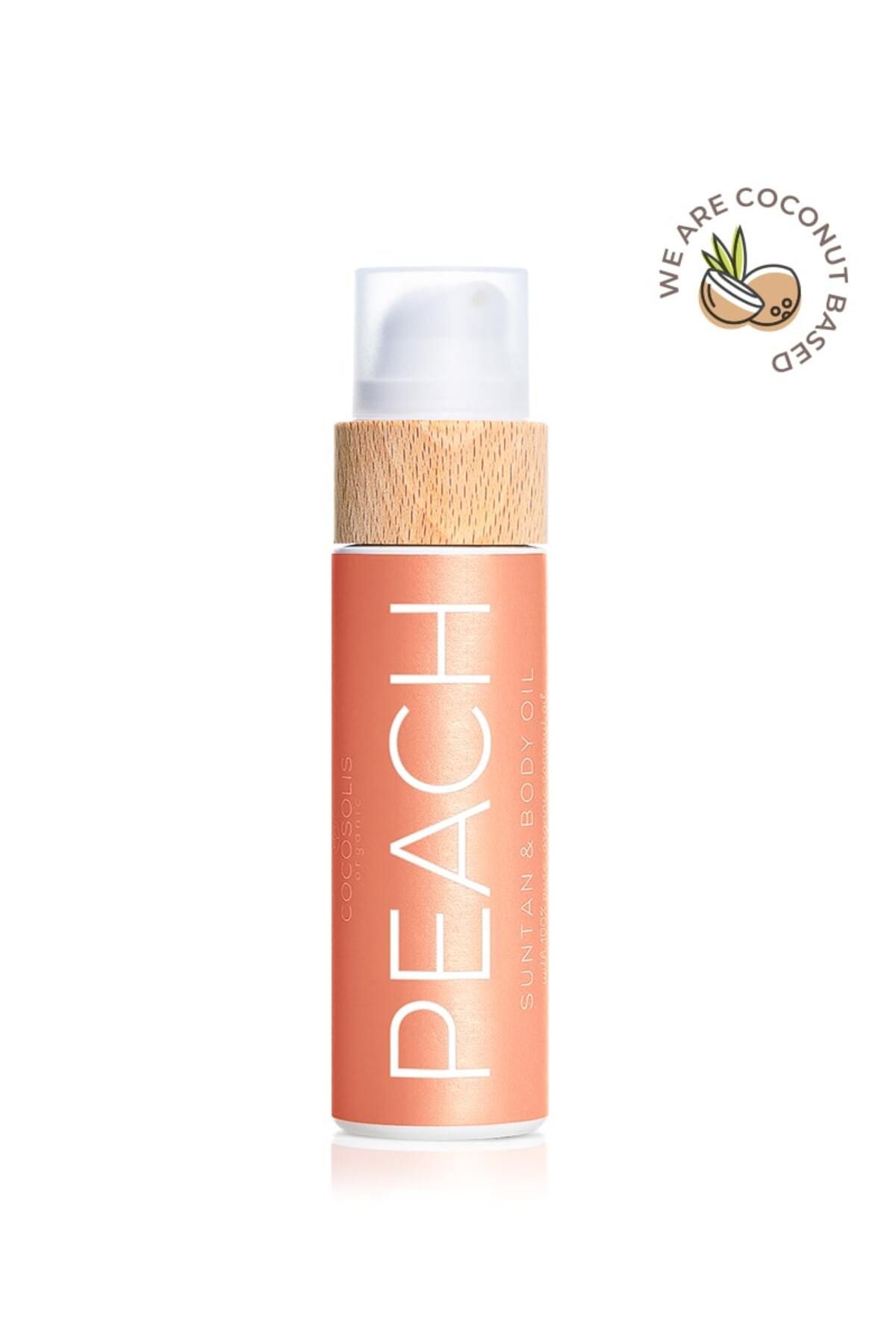 Cocosolis-Olej na opaľovanie a telo PEACH - 100ml 6