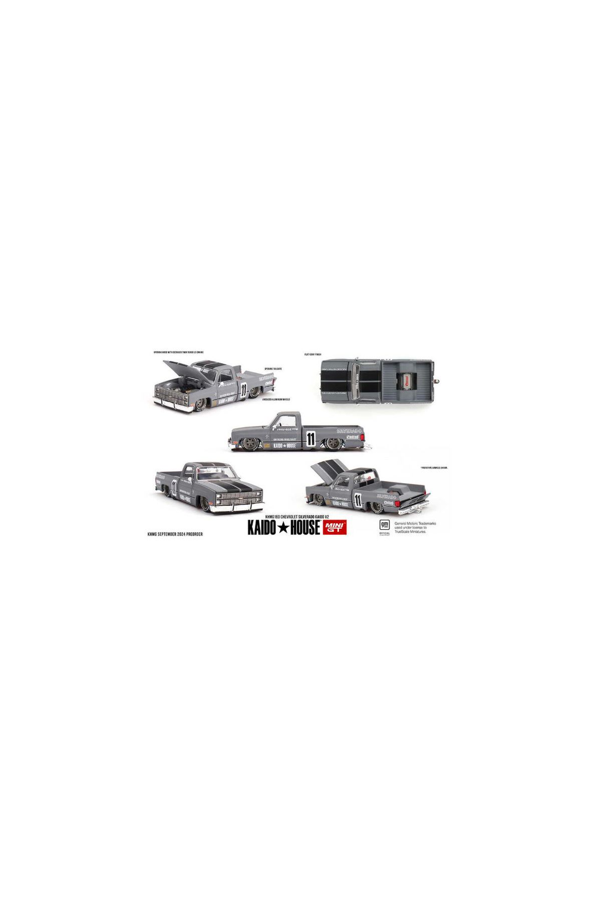 mini gt 1/64 [KaidoHouse x MiniGT] Chevrolet Silverado KAIDO V2 KHMG160