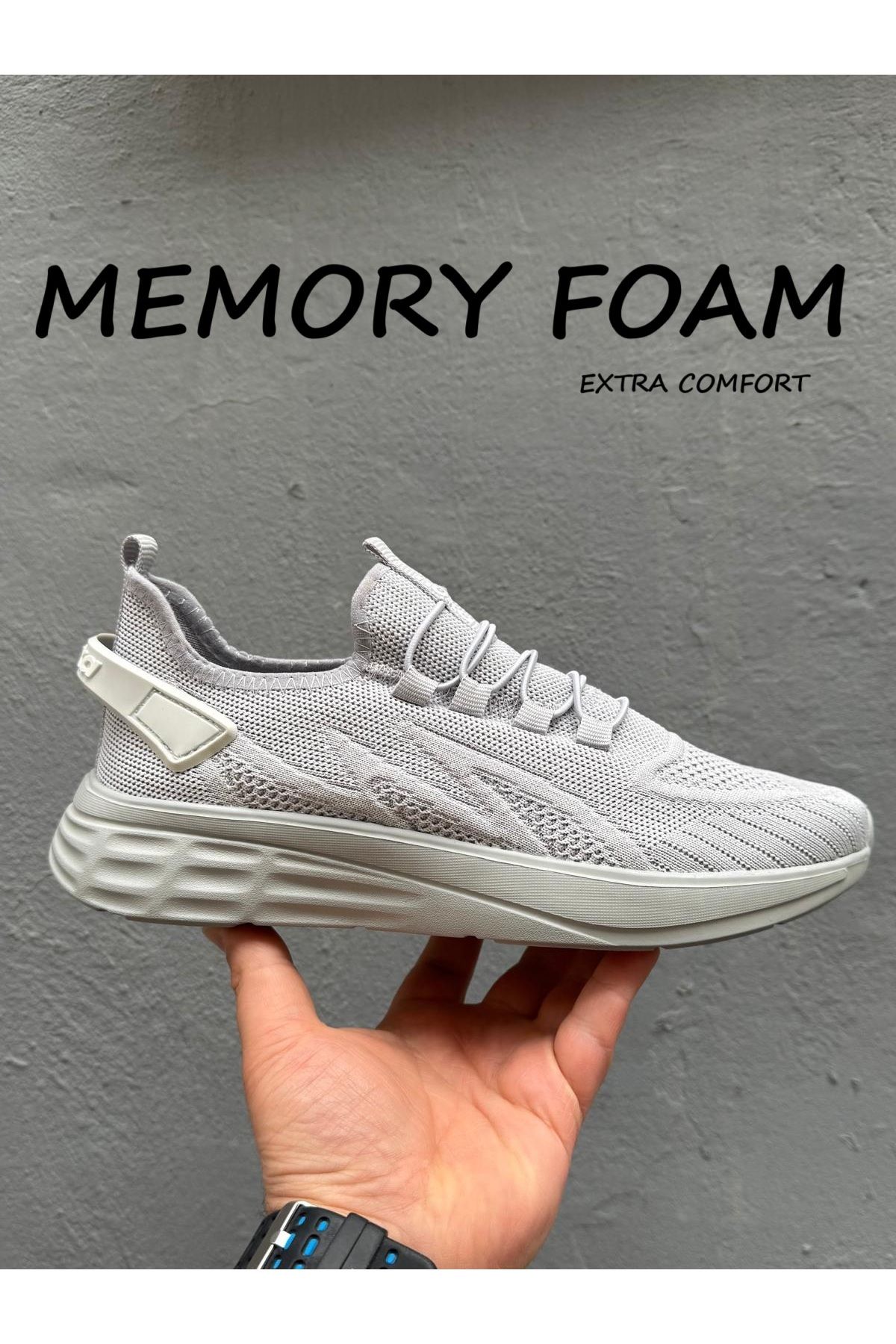 noka MEMORY FOAM ERKEK RAHAT SPOR AYAKKABI, BAĞSIZ KOLAY GİYİM