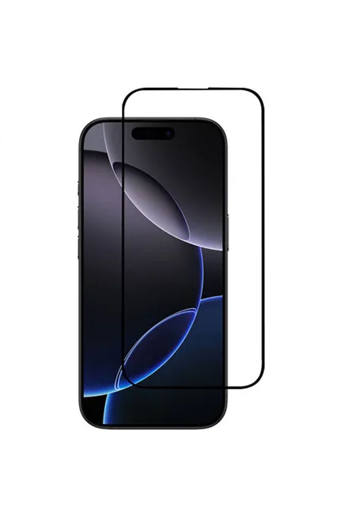 ErkMobile iPhone 16 5D Kırılmaz Ekran Koruyucu Temperli Cam