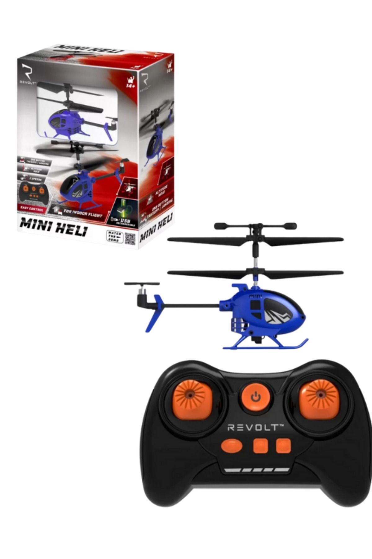 Muhcu Home Her Yaşa Uygun Uzaktan Kumandalı Mini Helikopter