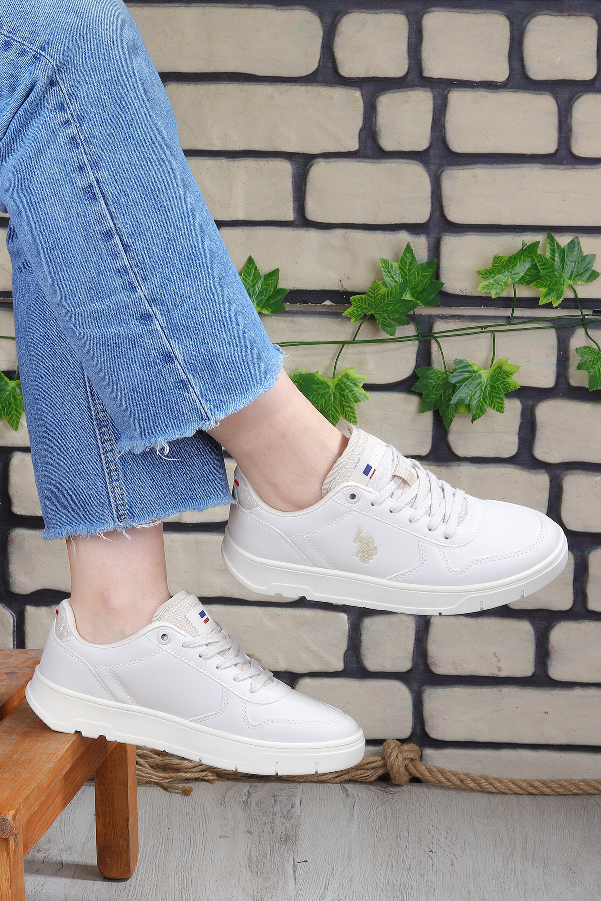 یو اس پولو کفش ورزشی زنانه راحت و راحت، کفش ورزشی گاه به گاه