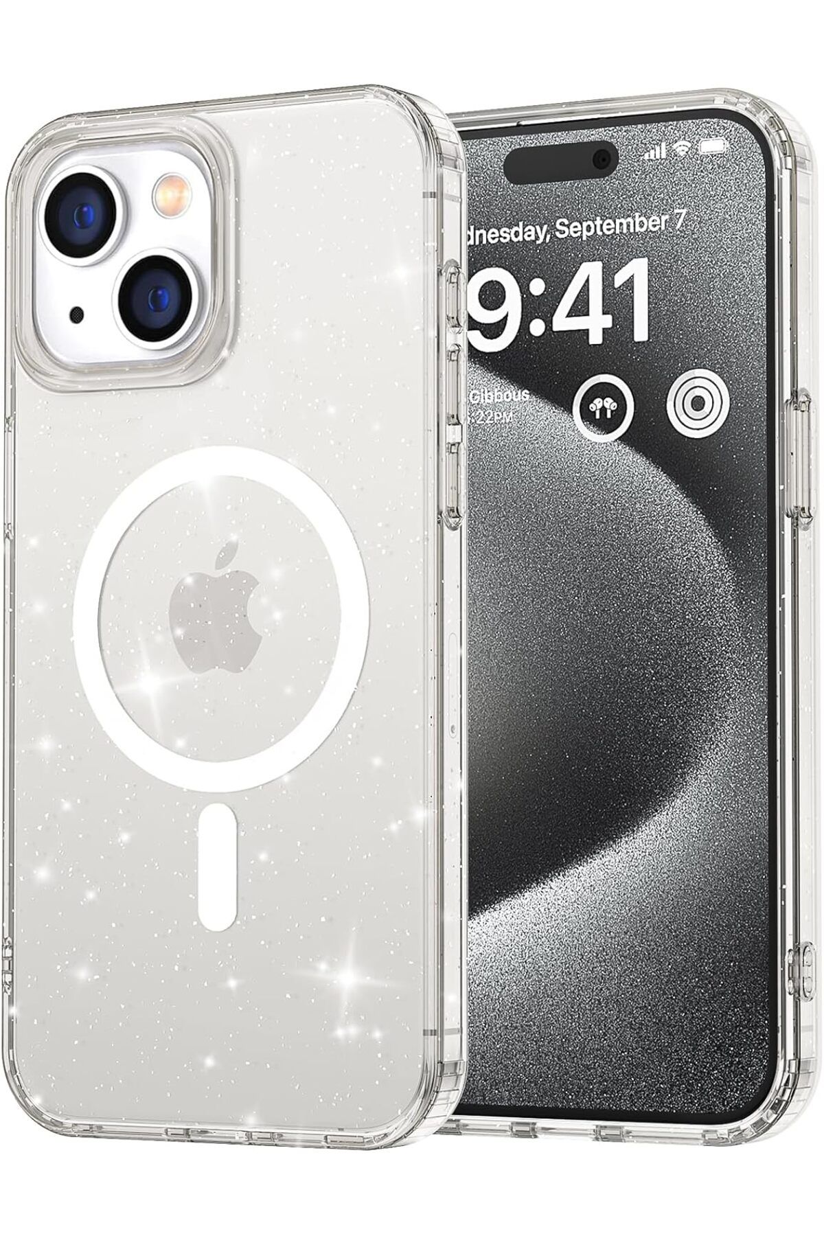 Teleplus iPhone 14 Plus Kılıf Simlİ Manyetik Şarj İVY Pc Kapak