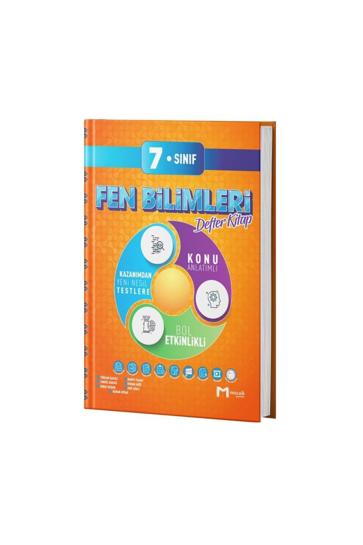 Mozaik Yayınları Mozaik Yayınları 7. Sınıf Fen Bilimleri Defter Kitap