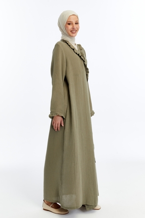 me like home Me-Like Müslin Ev-Namaz Elbisesi NMZ1242