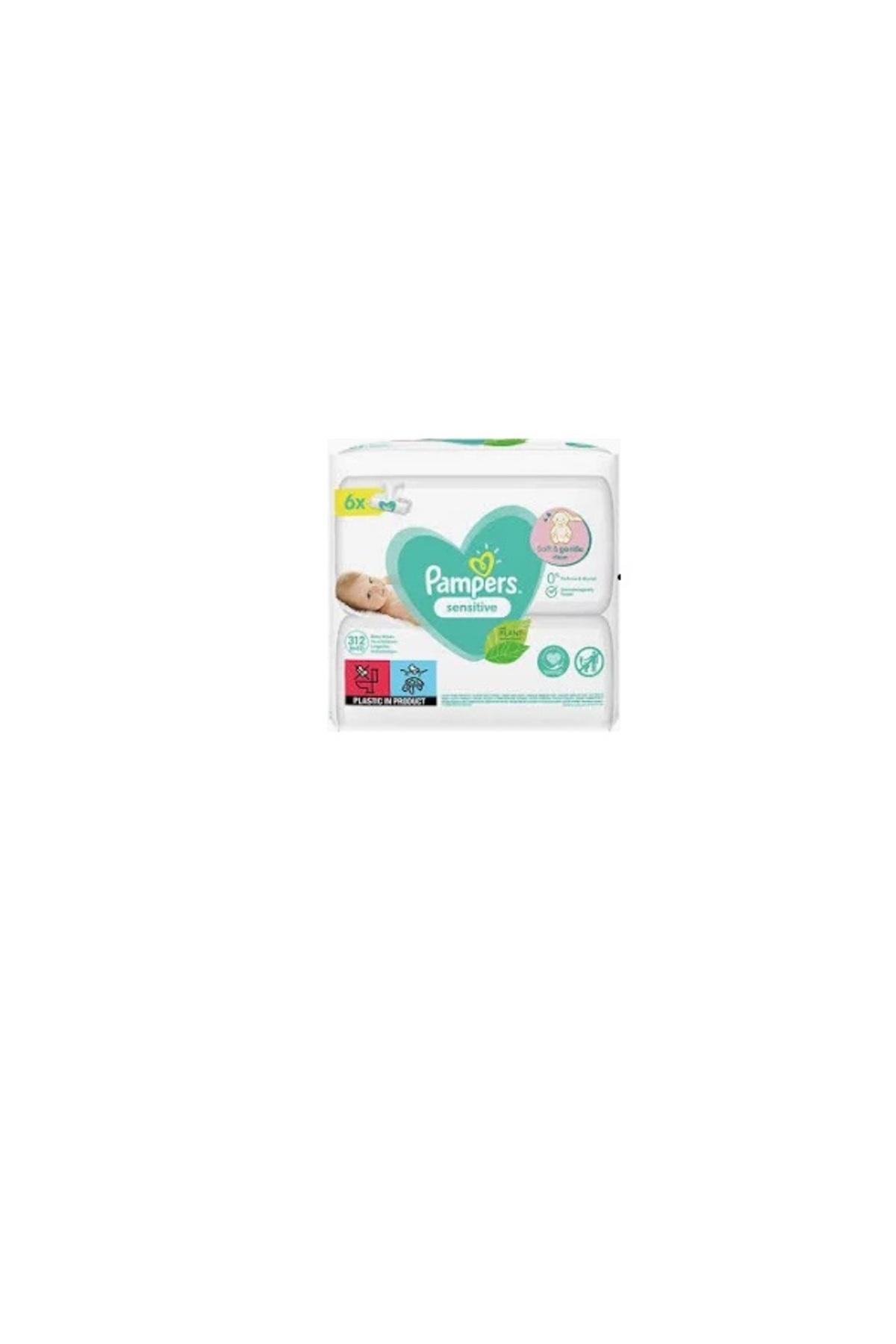 Pampers X6 Pampers Baby Fresh Clean влажни кърпички 52 бр.