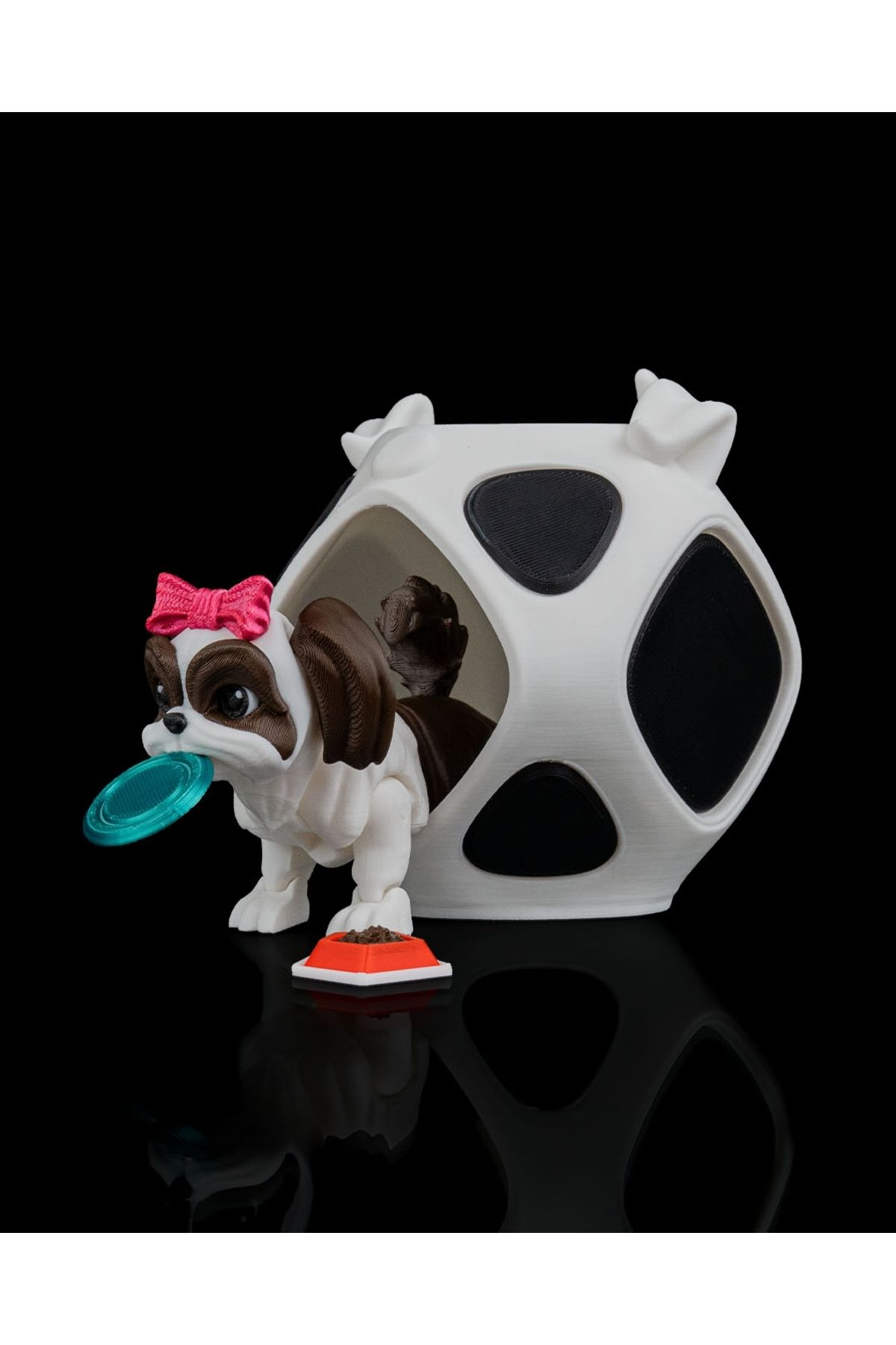 Tasarım Shih Tzu Cinsi Köpek Oyuncak ve Yuvası