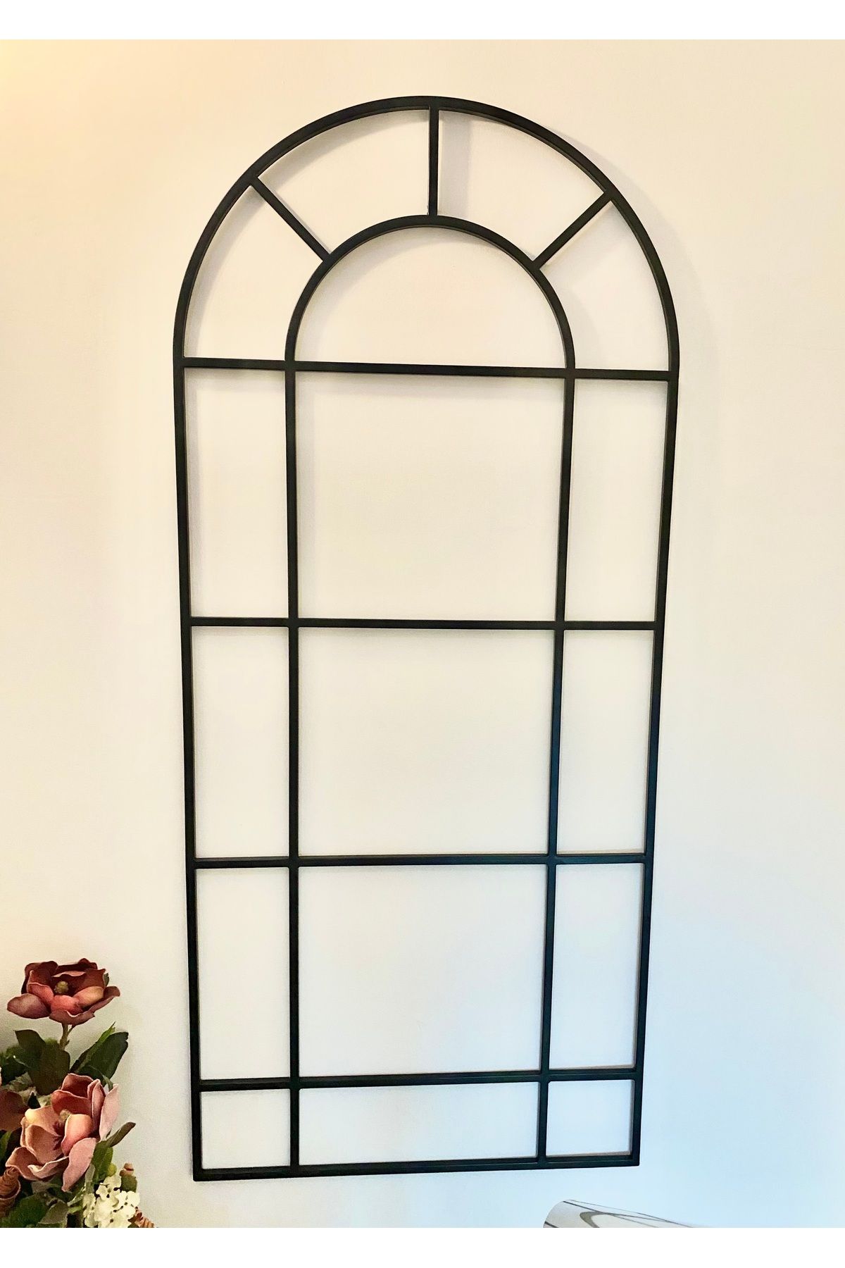 DECOLİN Metal Dekoratif Oval Duvar Çervevesi