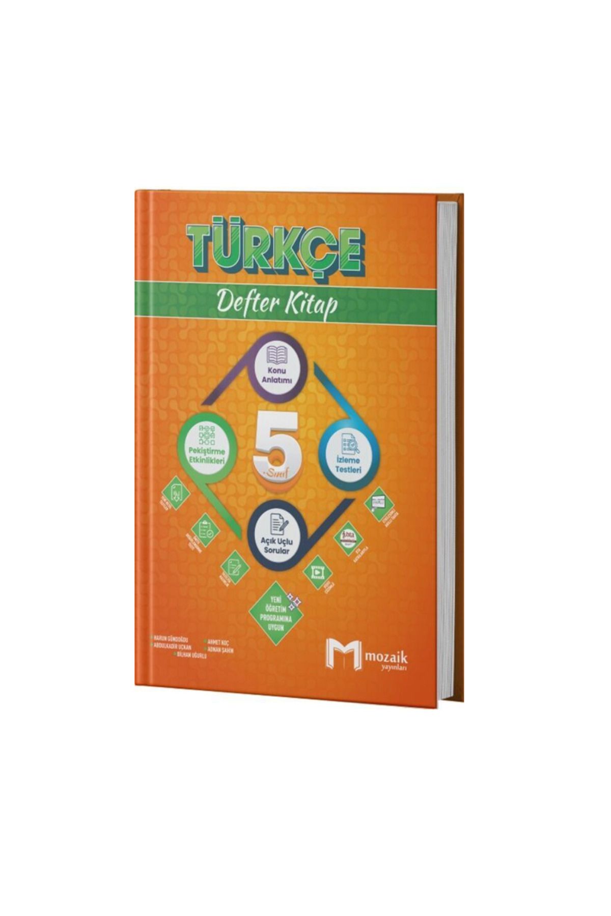 Mozaik Yayınları Mozaik Yayınları 5. Sınıf Türkçe Defter Kitap
