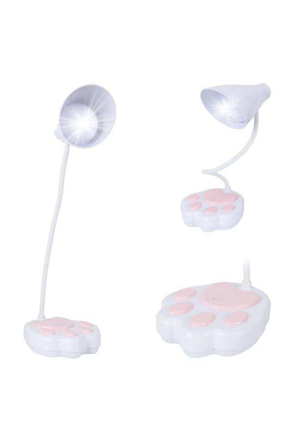 Zayla JF-1623 20 LED'li 2.5 Watt Şarjlı Esnek Masa Lambası (OM-114) - Dokunmatik Ve USB Şarjlı